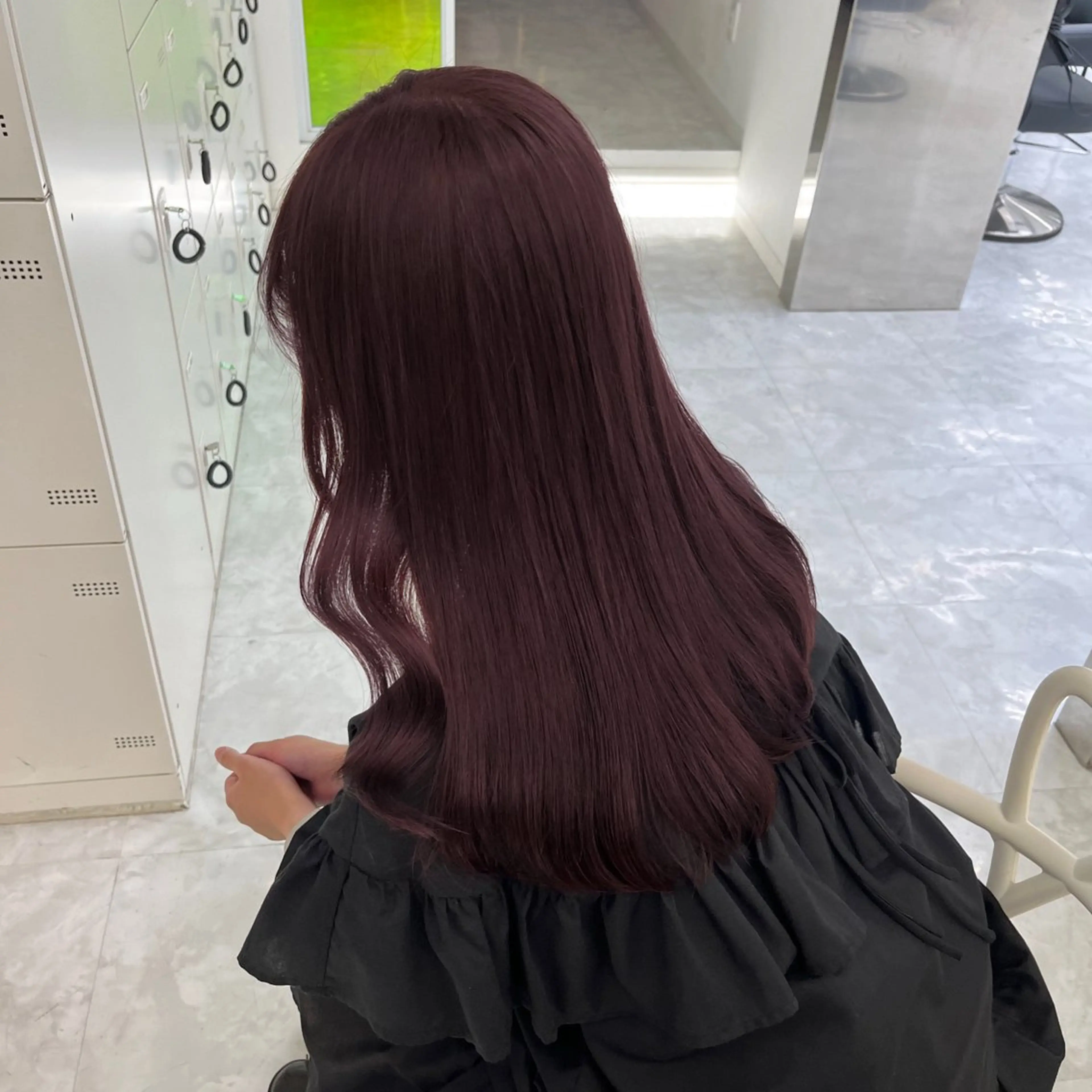 ロング カラー ヘアアレンジ ヘアカラー ヘッドスパ ヘアセット 🫧‪🎀うる艶暖色 🏹Nanako🎀のヘアスタイル