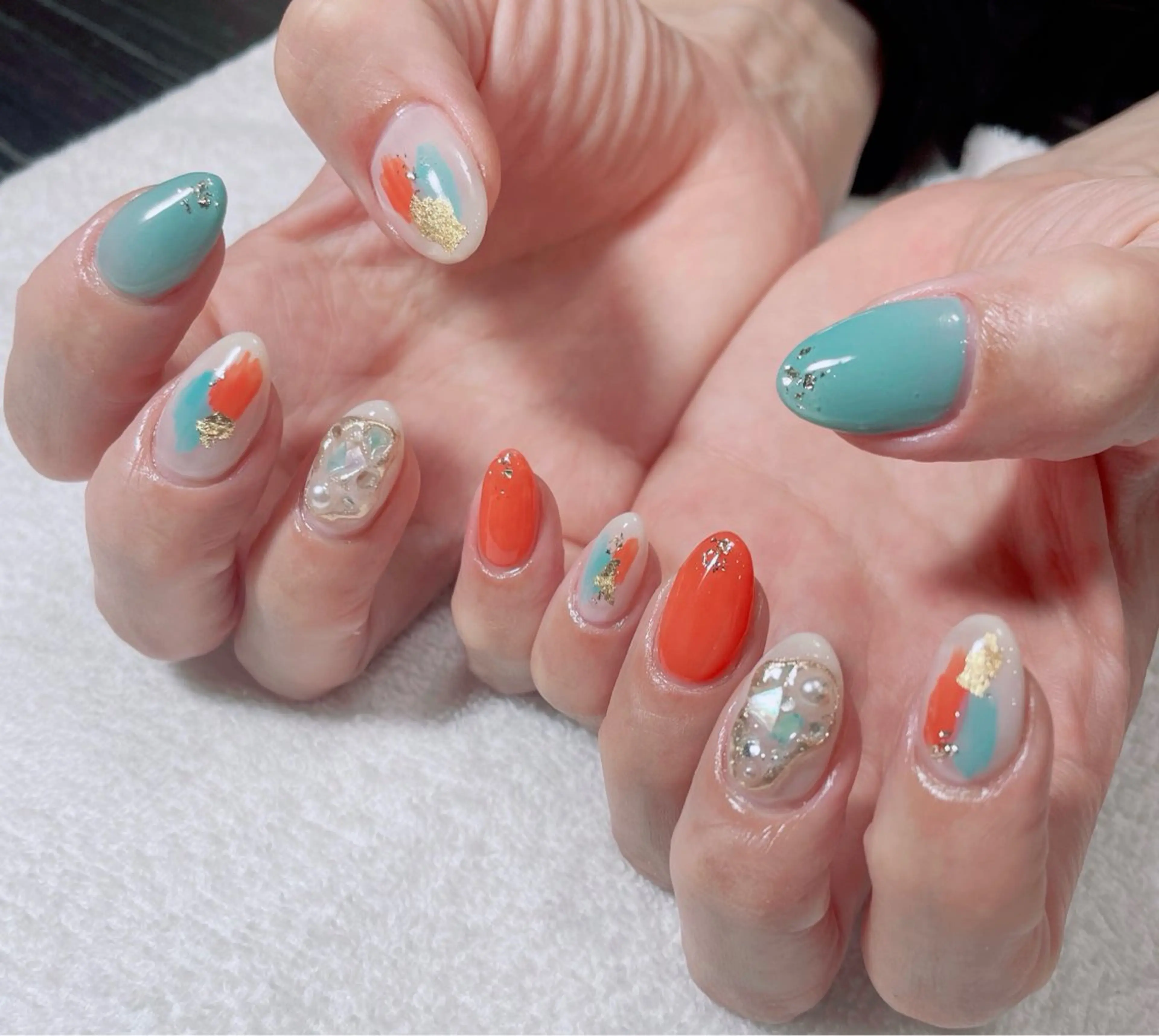 ネイル ハンドネイル 奥田 加奈子のネイルデザイン