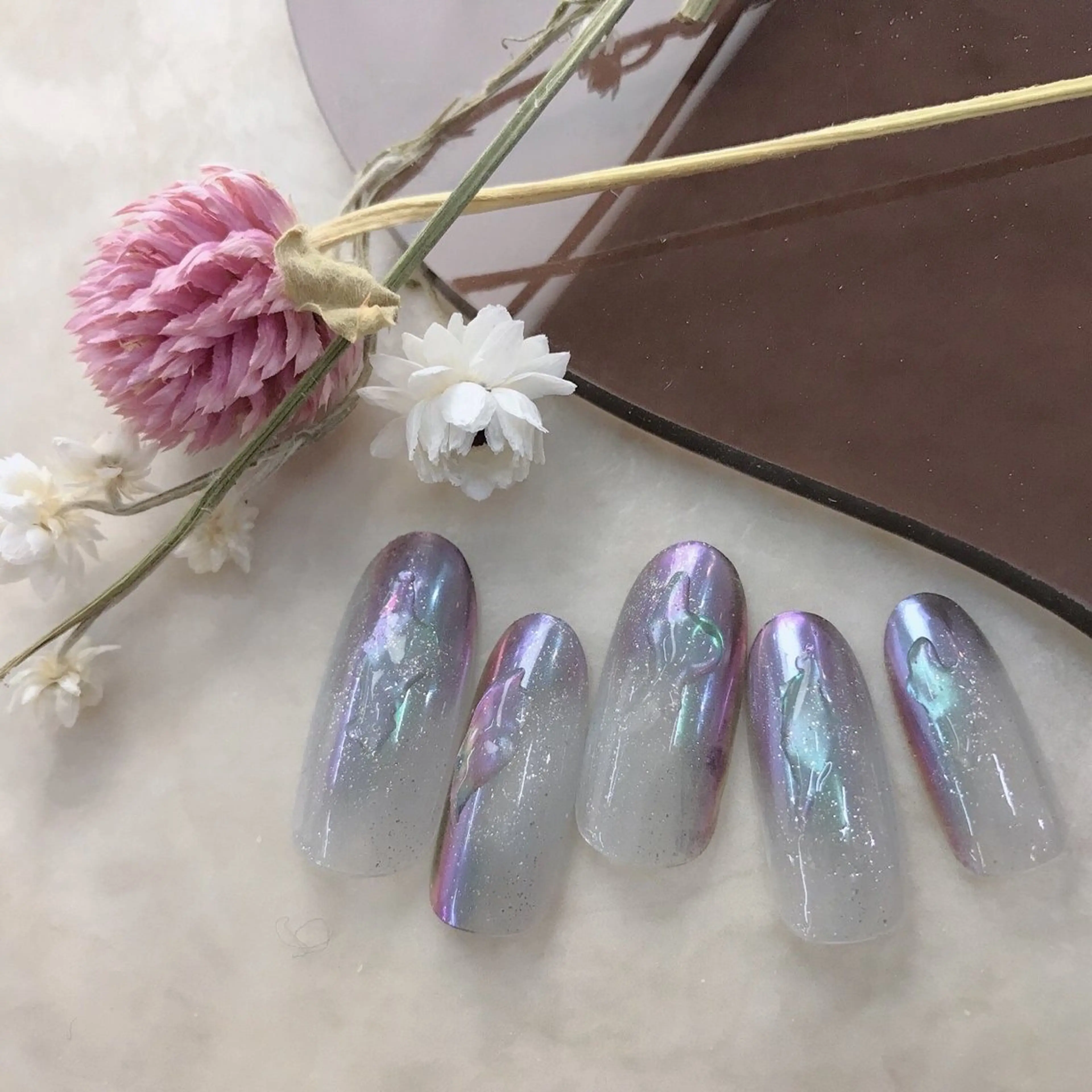 ネイル アートネイル ネイルチップ ⭐︎休業中の練習⭐︎ JNA認定講師髙橋のネイルデザイン