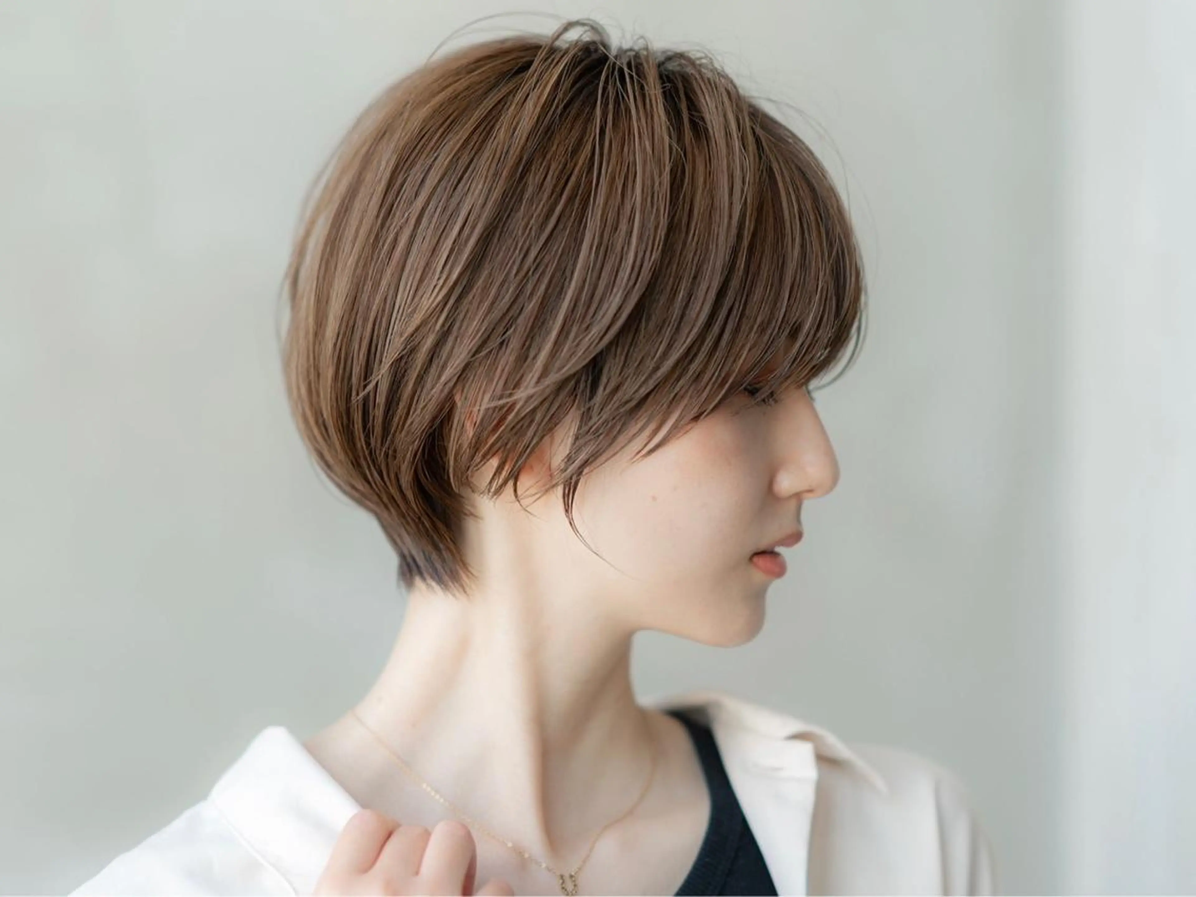 ショート カラー カット ヘアカラー トリートメント 🉐レイヤー/塩見 弘樹🉐渋谷のヘアスタイル