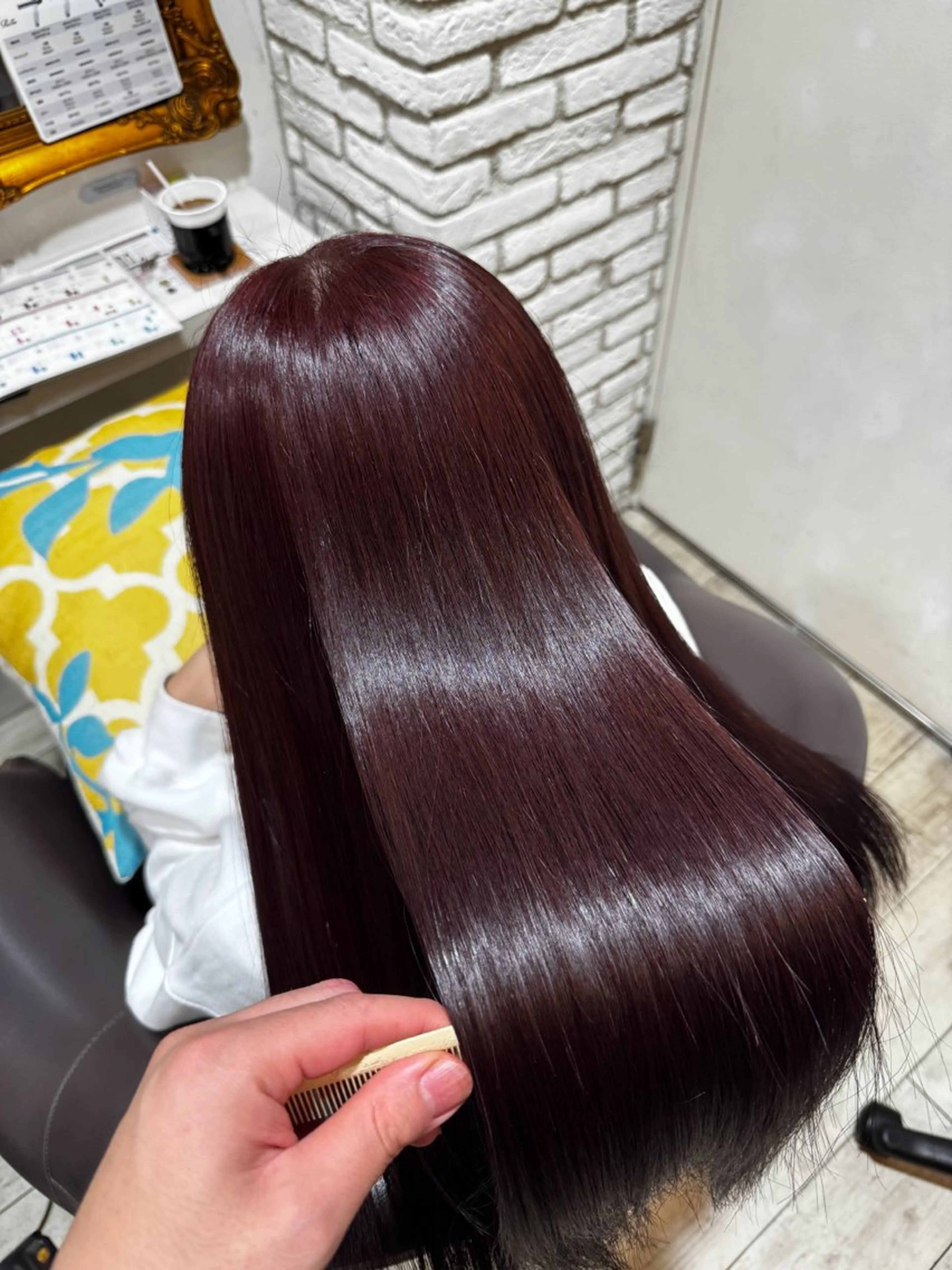 セミロング カラー ✨美髪改善 特化✨ユウヤ🇰🇷のヘアスタイル