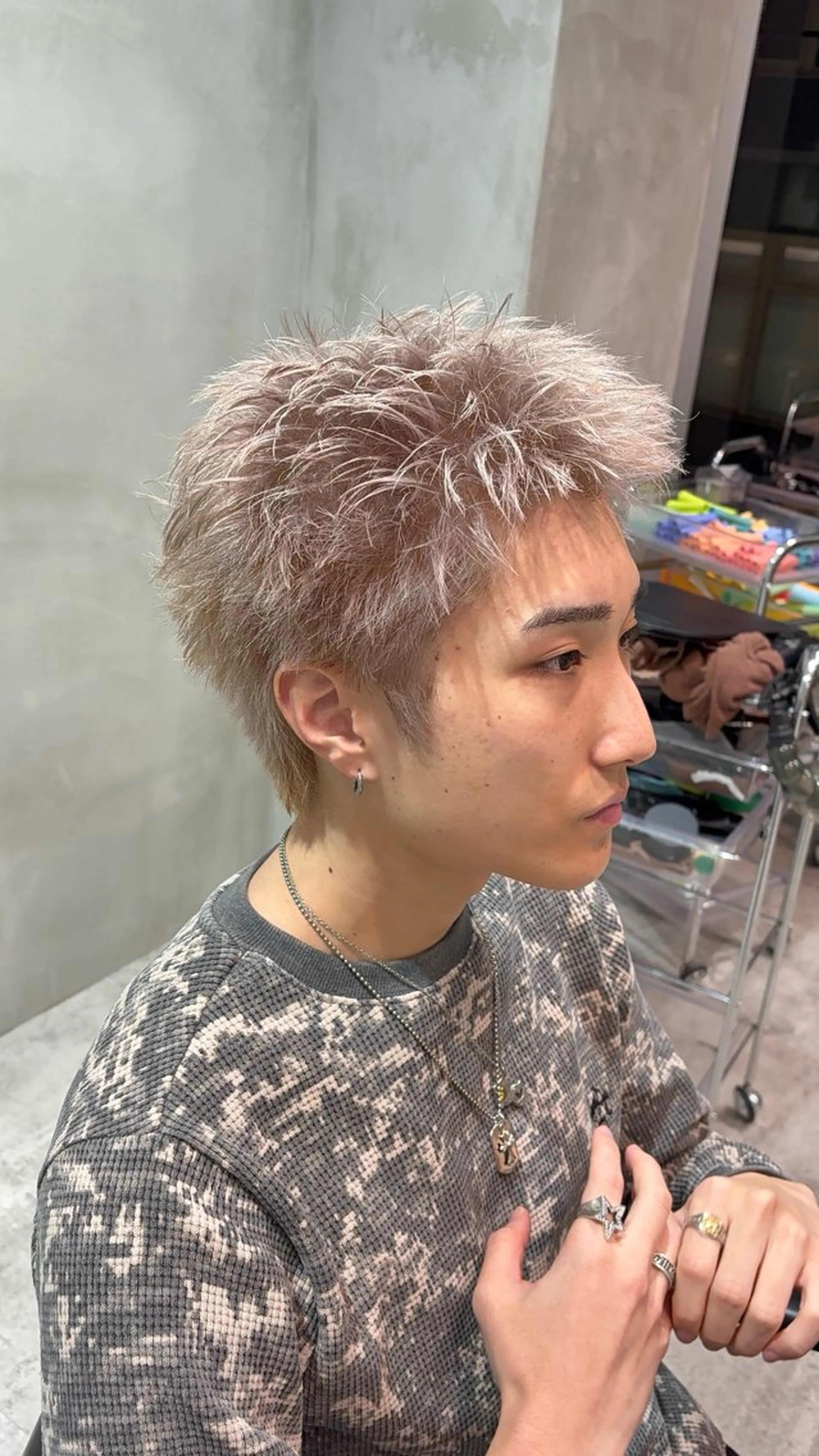 ショート カラー カット ヘアカラー fifth/渋谷/ パーマ/イクミのヘアスタイル