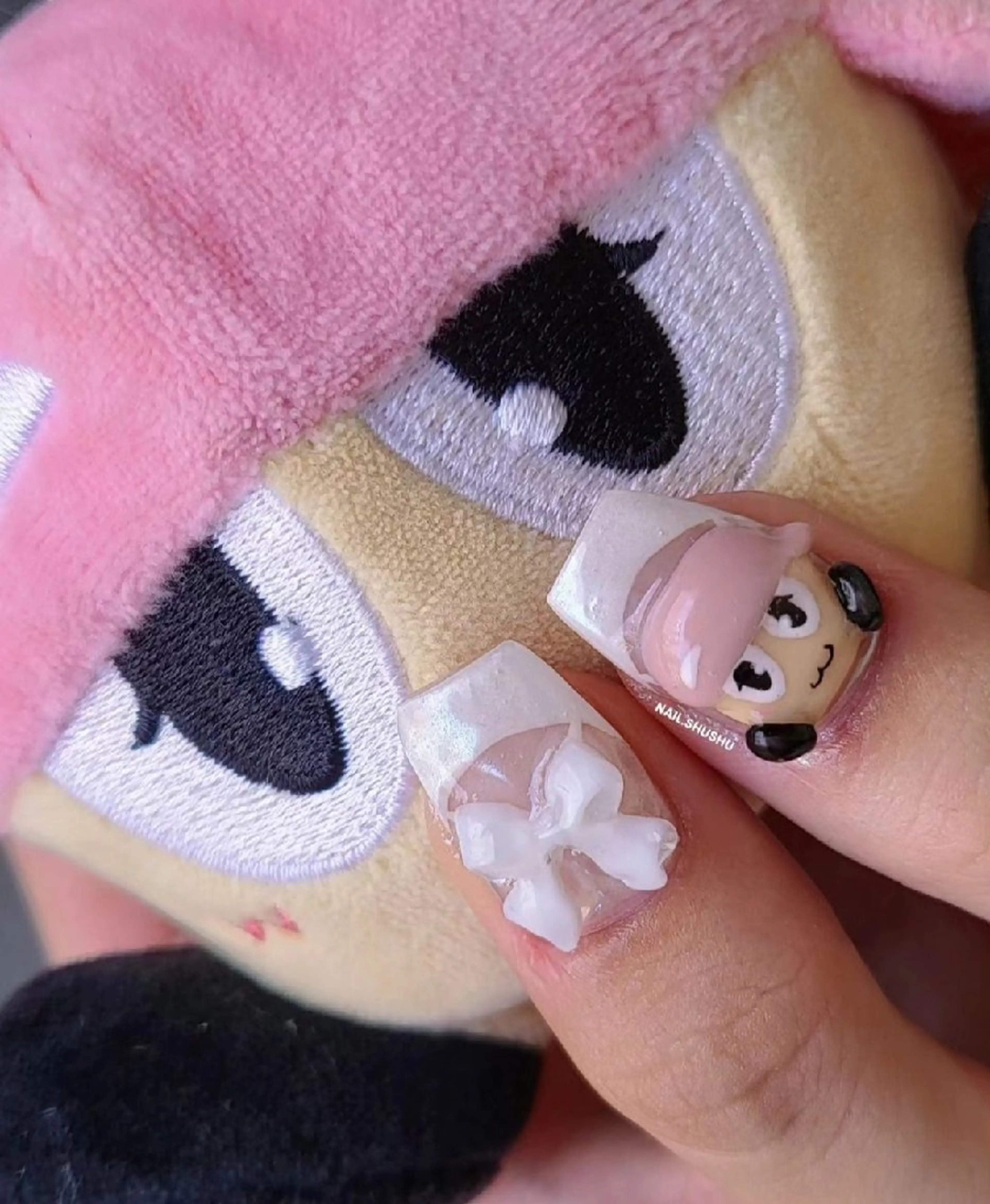 ネイル 3dパーツ/流行り 👧shushu❤️のネイルデザイン