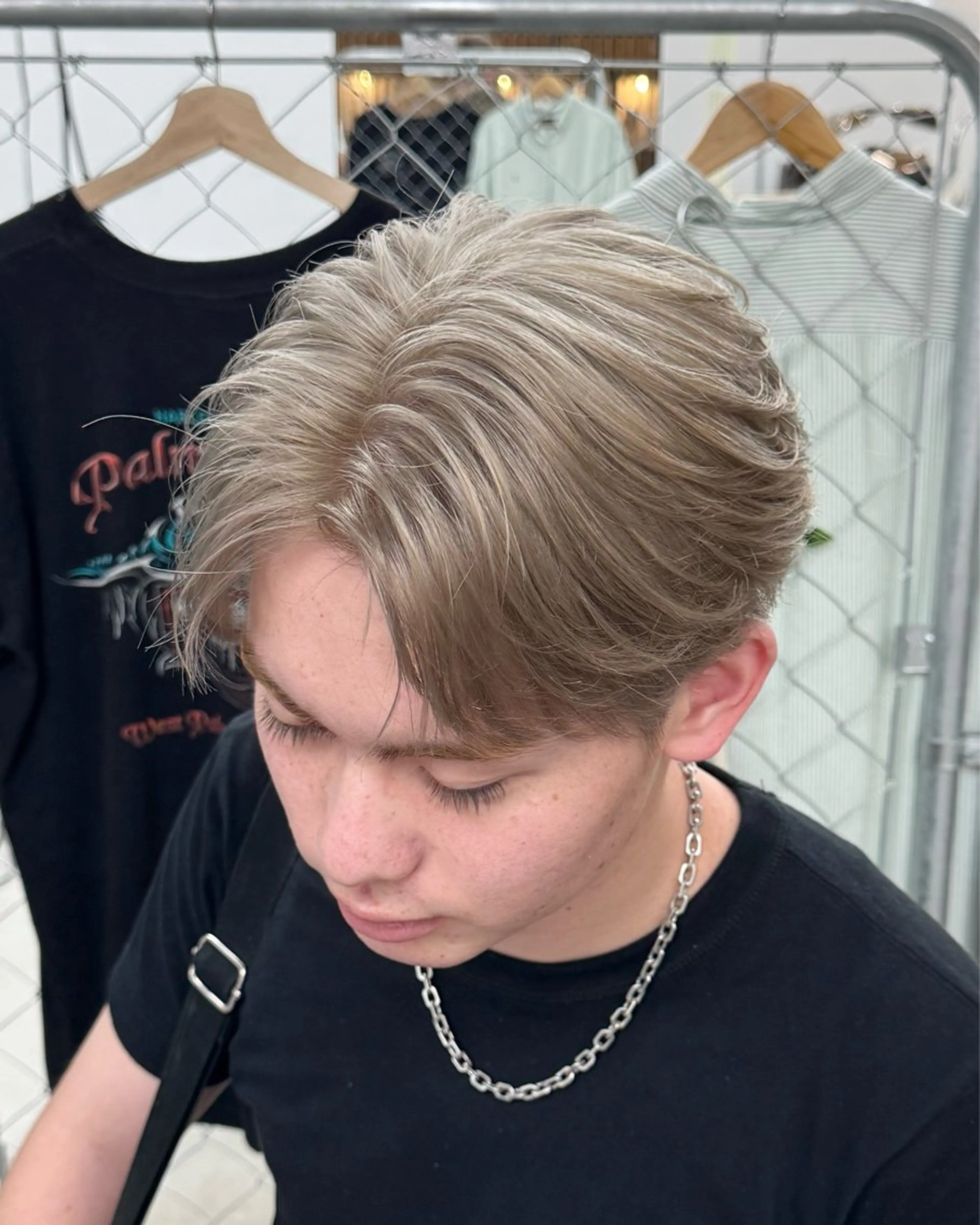 カラー メンズ ヘアカラー 谷垣 有哉のヘアスタイル