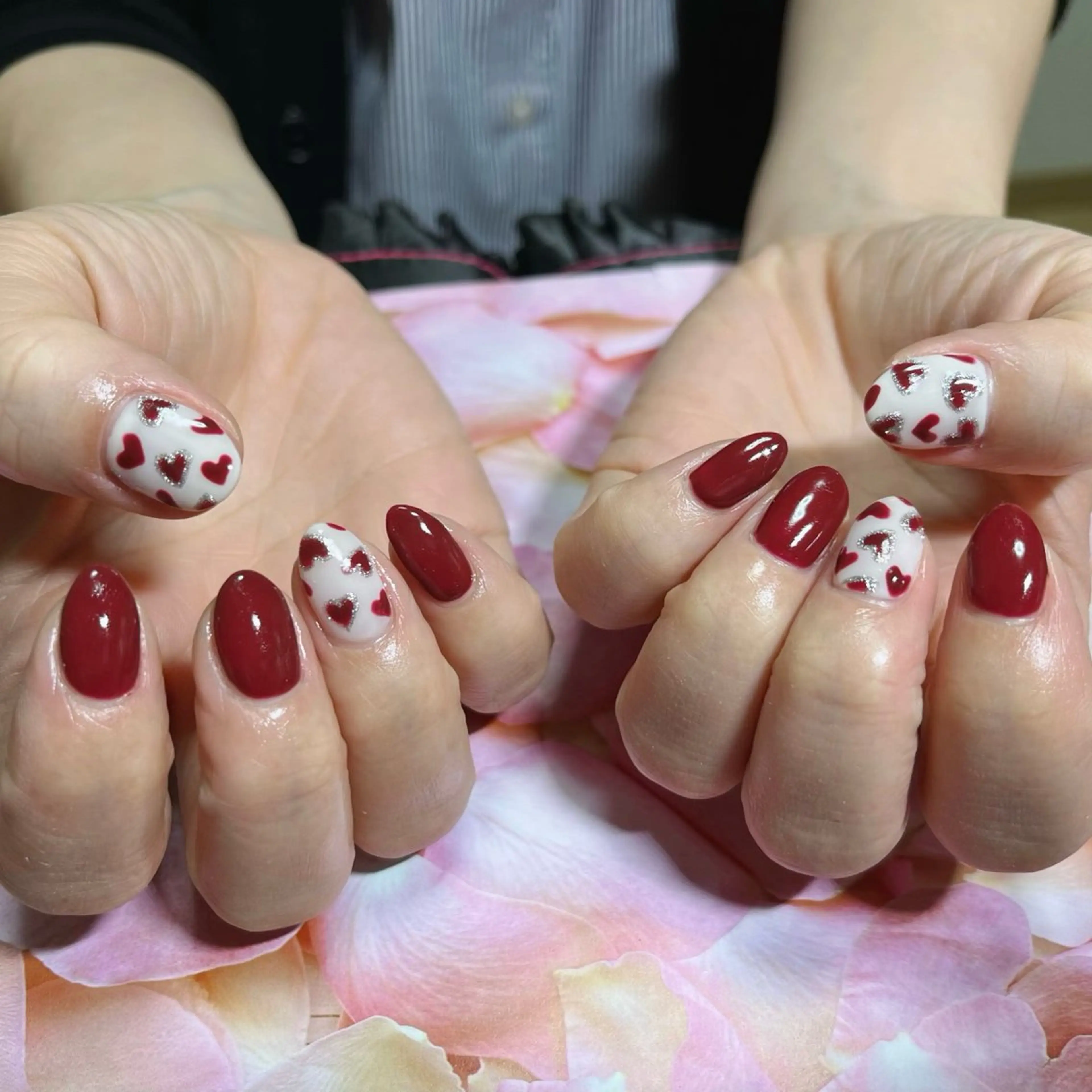 ミディアム hs nail salonのネイルデザイン