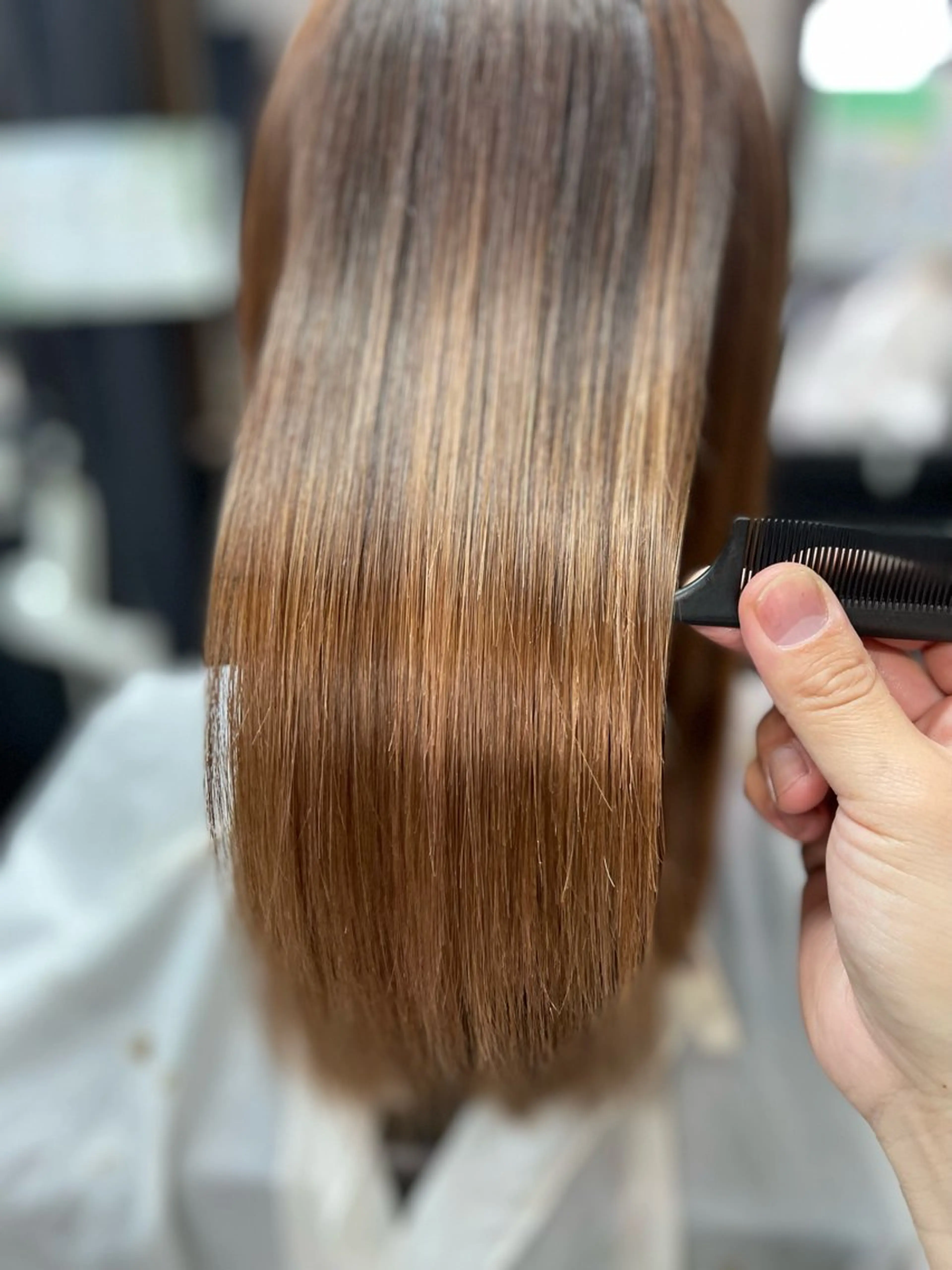 ミディアム トリートメント 田中 就のヘアスタイル