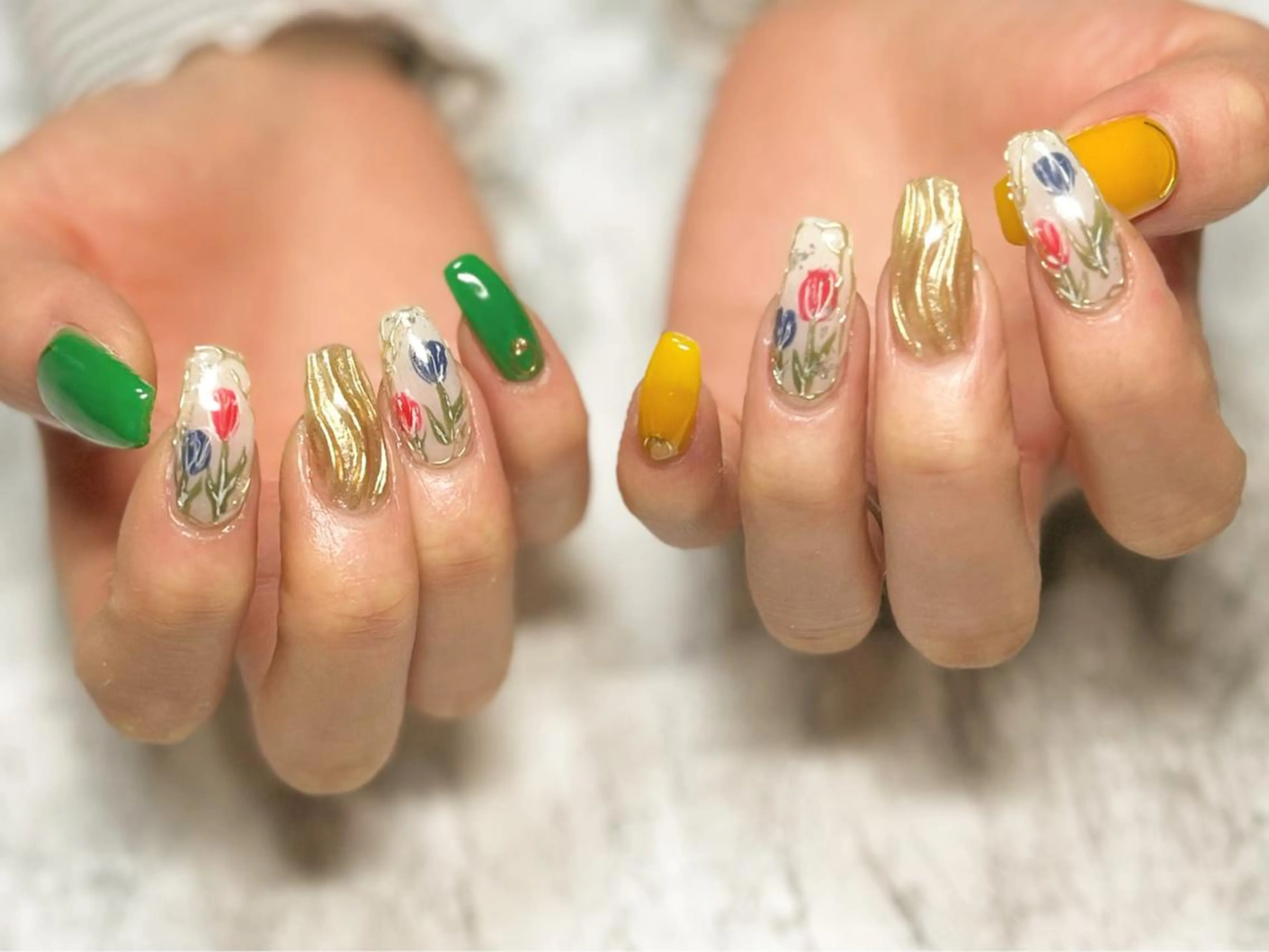 ネイル フットネイル ニュアンスネイル シンプルネイル 春ネイル 夏ネイル nail fufla ♡yamane♡のネイルデザイン