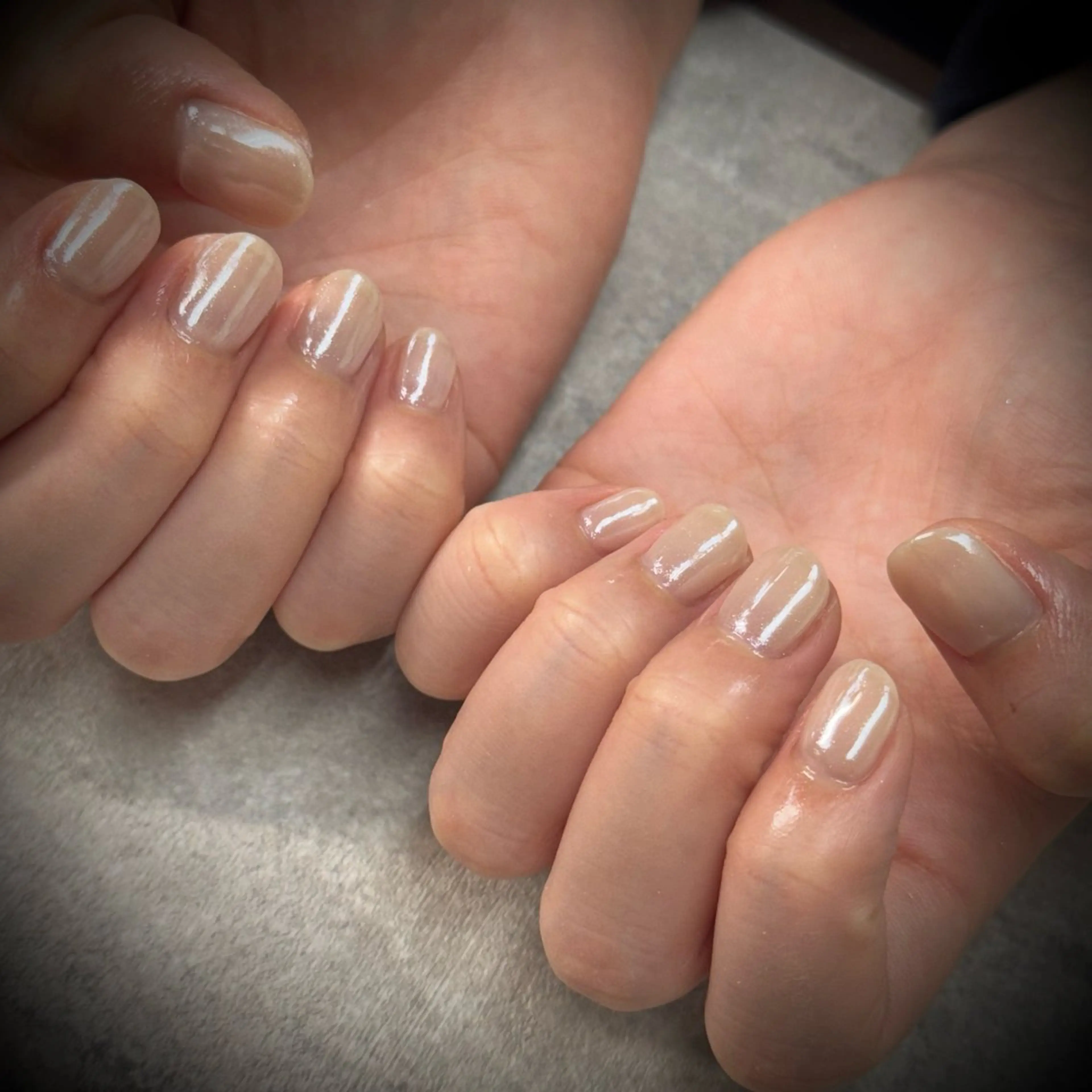 ハンド💅ミラー/オーロラネイル💙¥7,150- 《ソフトジェルオフ無料》の写真