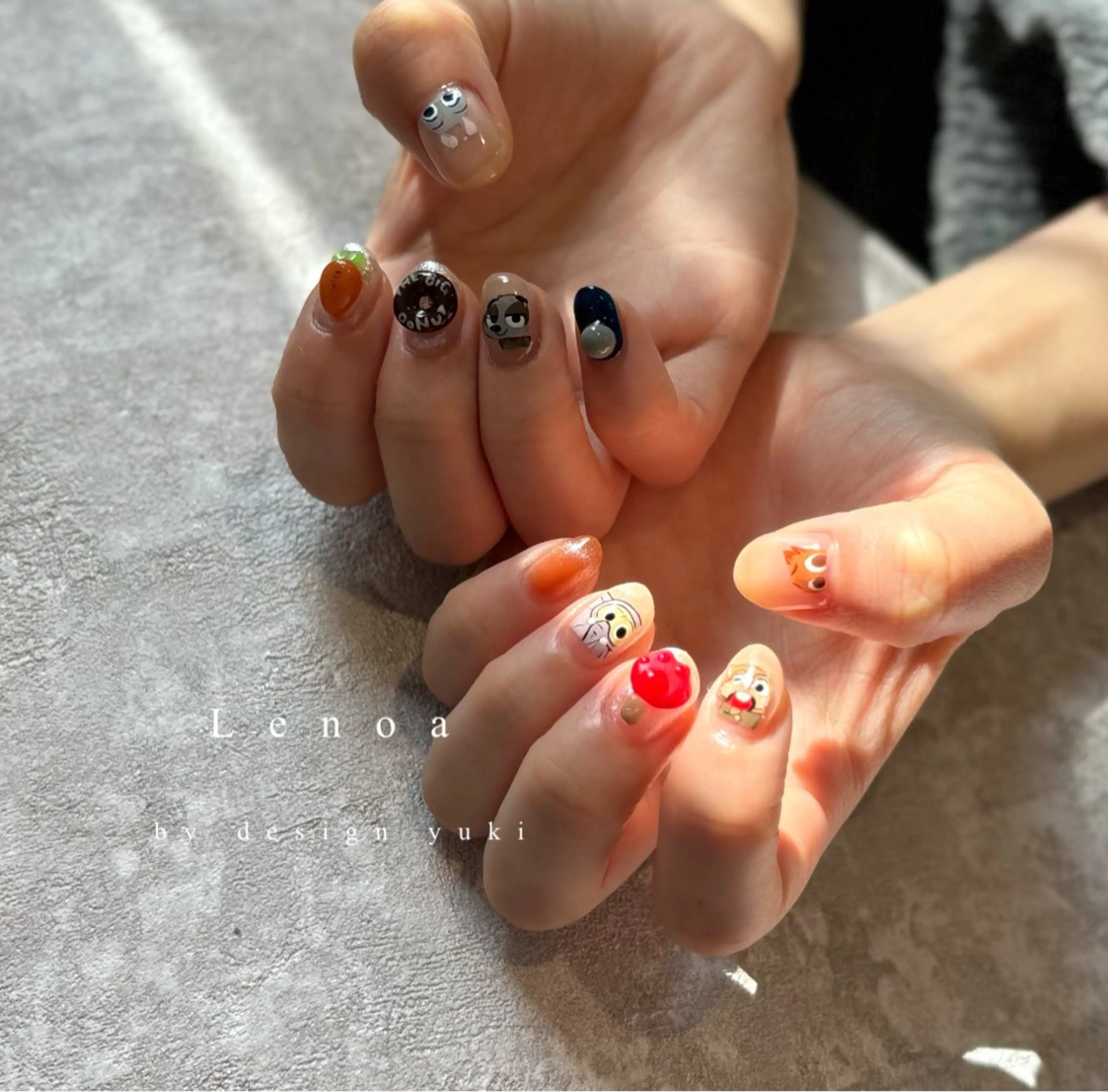 ネイル ハンドネイル Lenoa Yukiのネイルデザイン