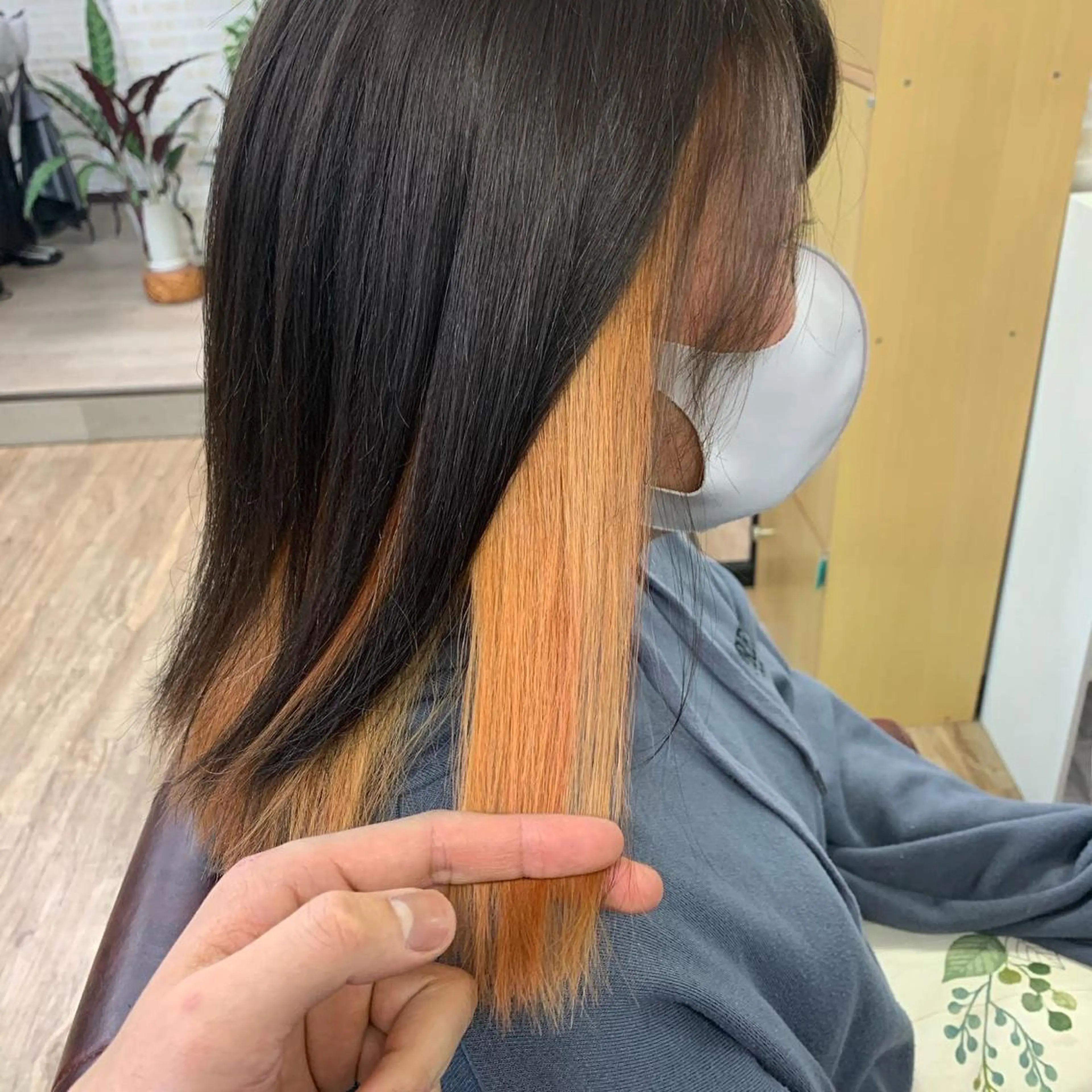 ミディアム 【清瀬】パサツキ 広がり改善川合剛史のヘアスタイル