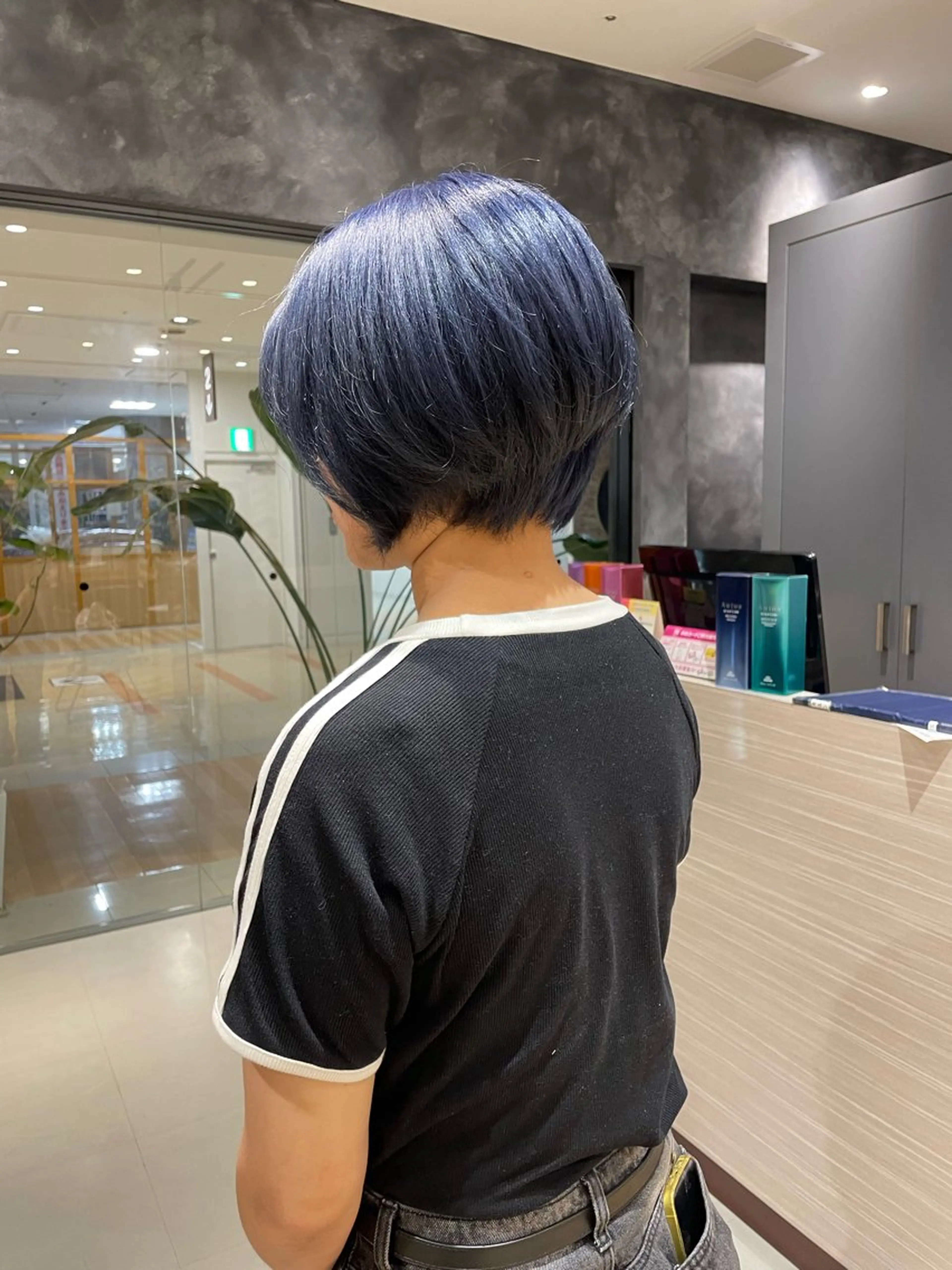 ショート ナチュラルカラー 児玉優香のヘアスタイル