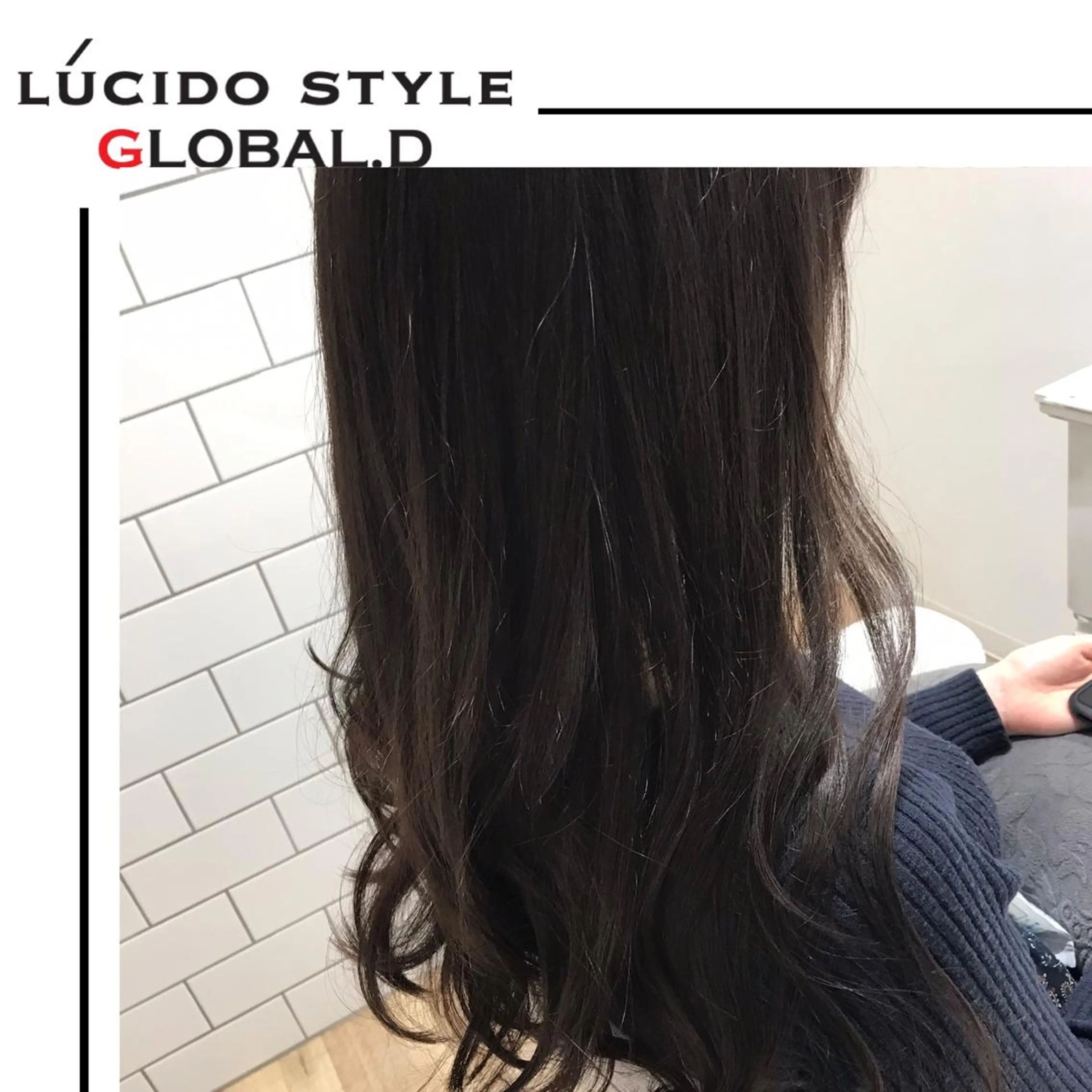 ロング カラー Lall  You 大阪所属・🥛洒落髪小顔cut なら龍崎🥛のヘアスタイル