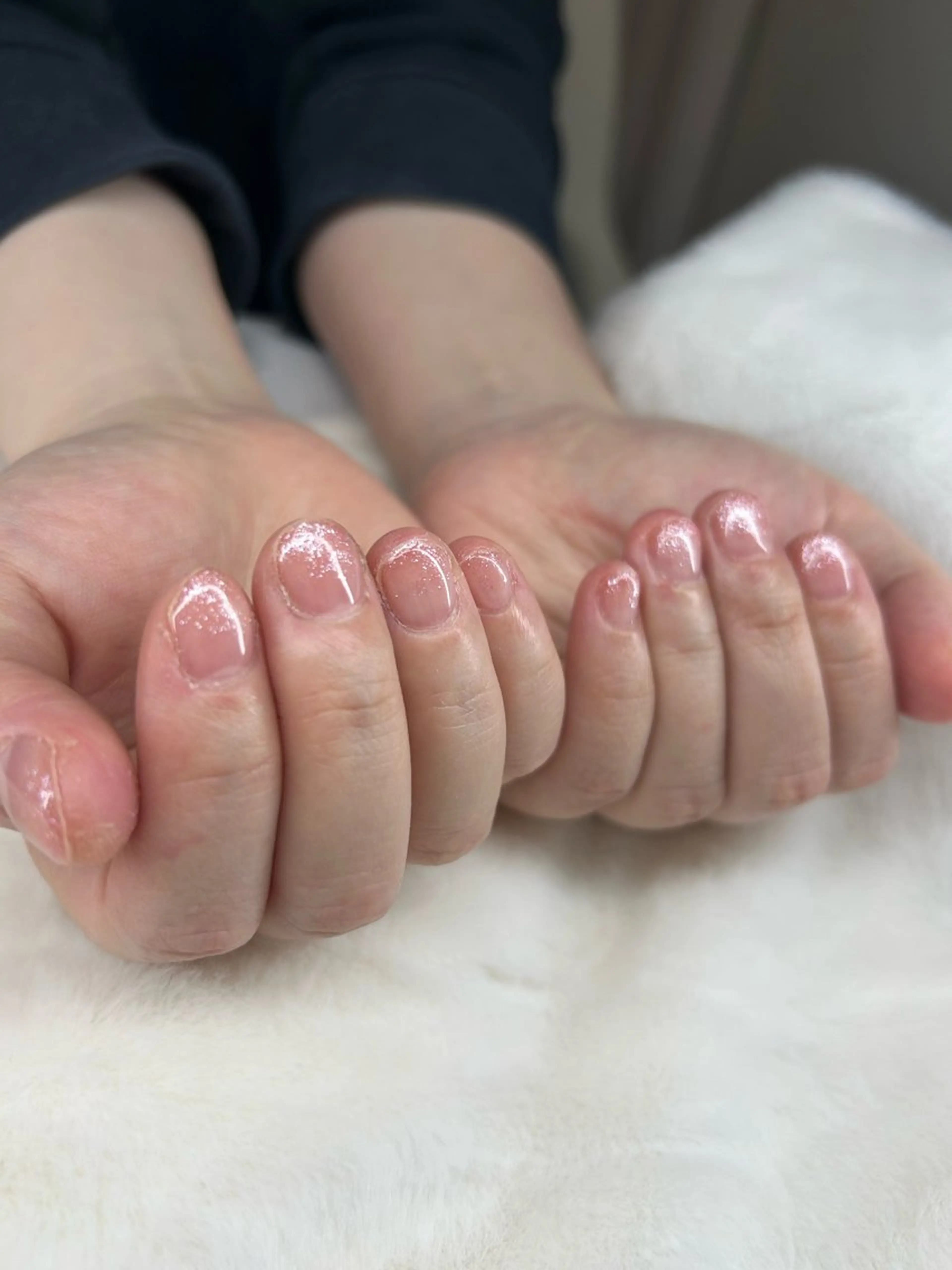 ラメグラデーション(オフなし)の写真