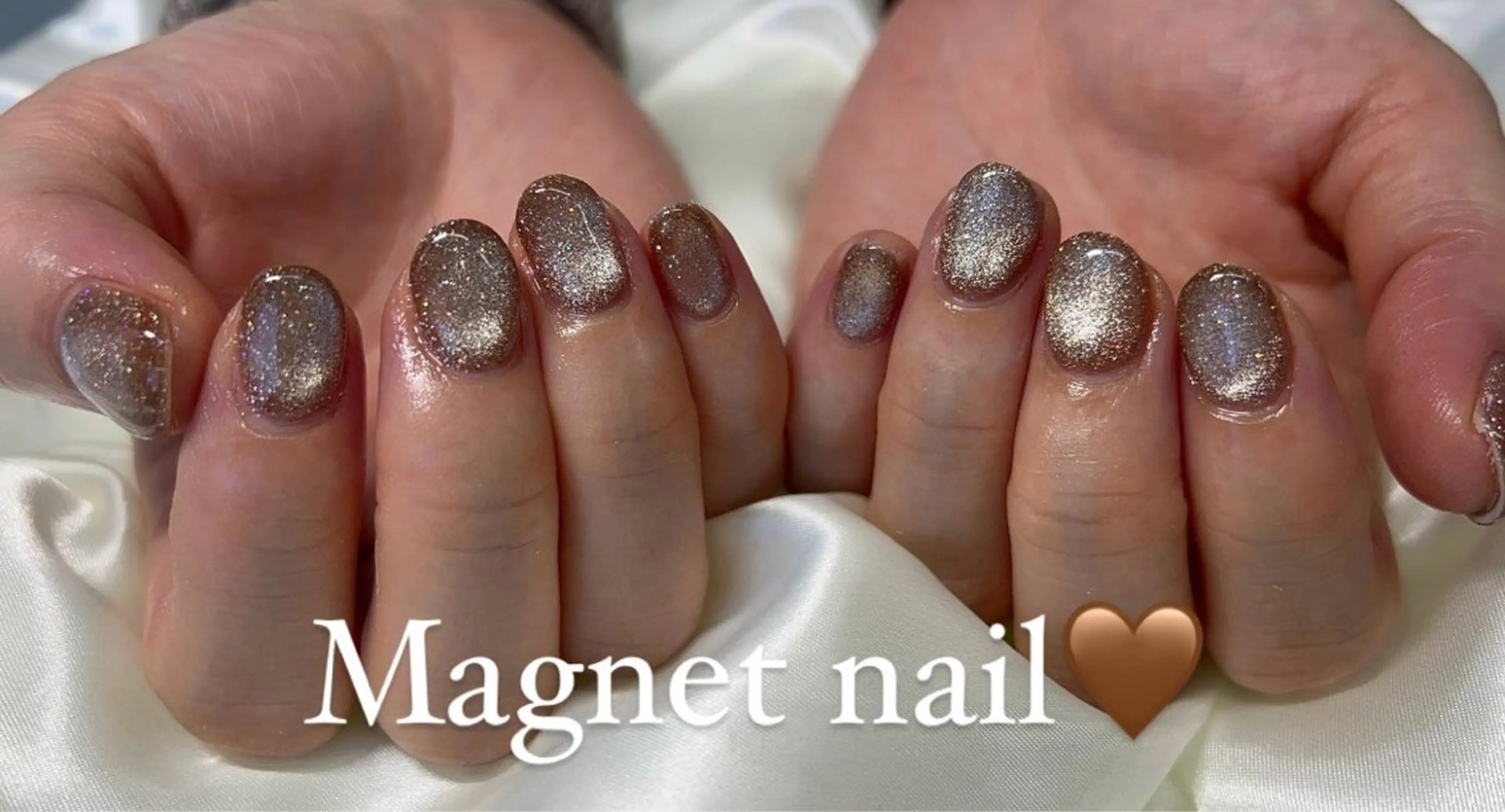 ネイル マグネットネイル Moana nail Hiyoriのネイルデザイン