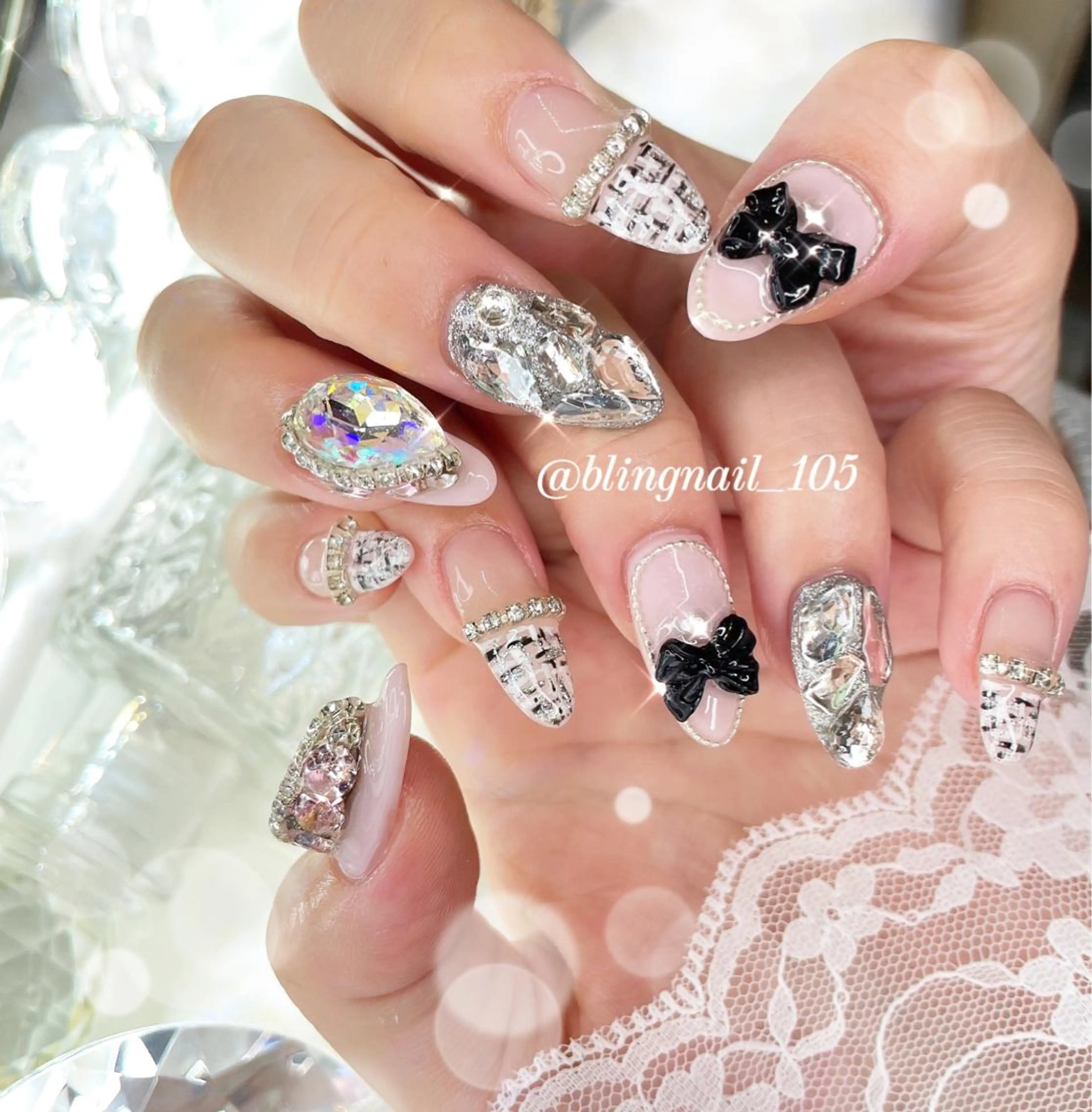 ネイル 23時まで❤︎韓国、 ワンホンネイルのネイルデザイン