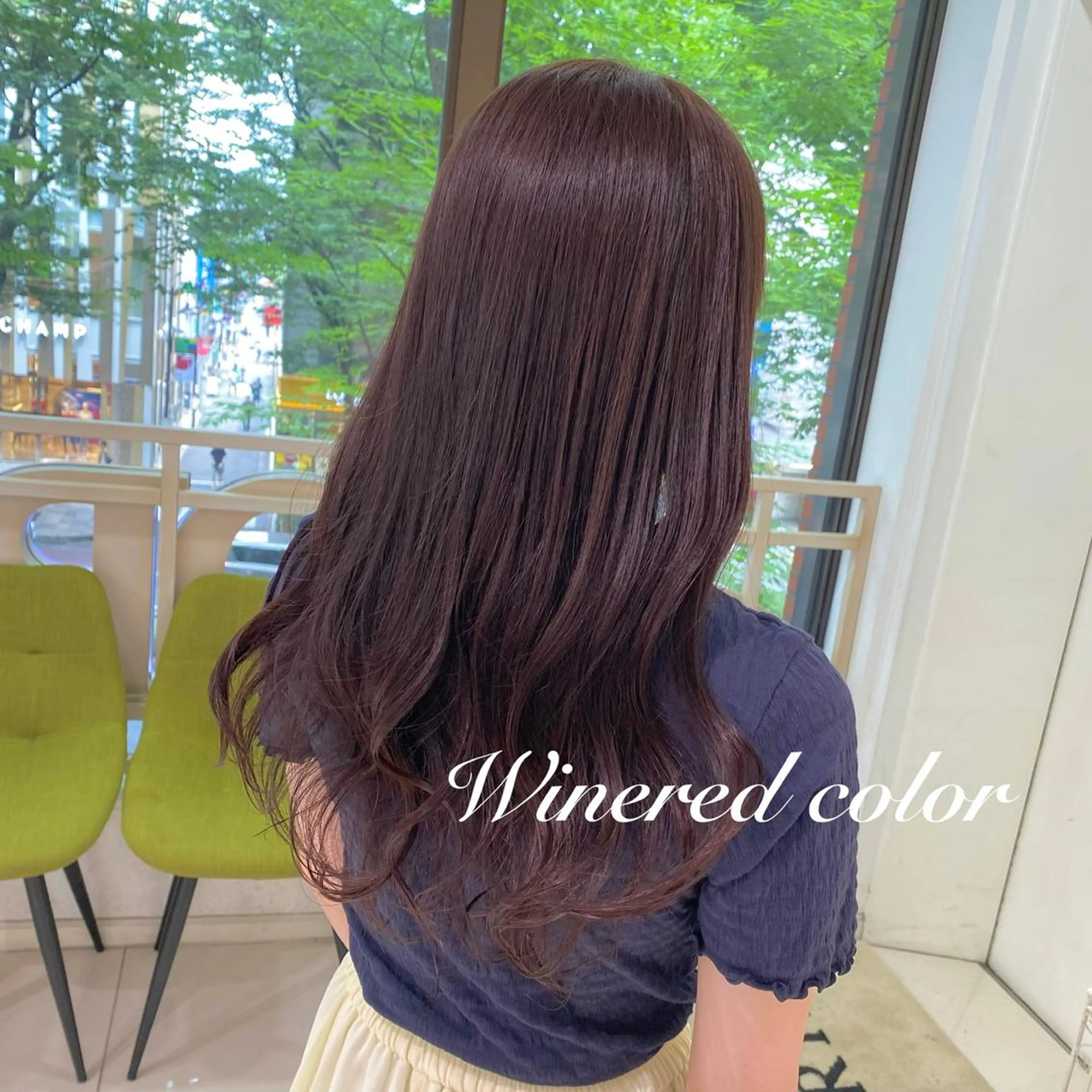 ロング カラー ヘアアレンジ 透明感カラー 古山 結季🌙🖤のヘアスタイル