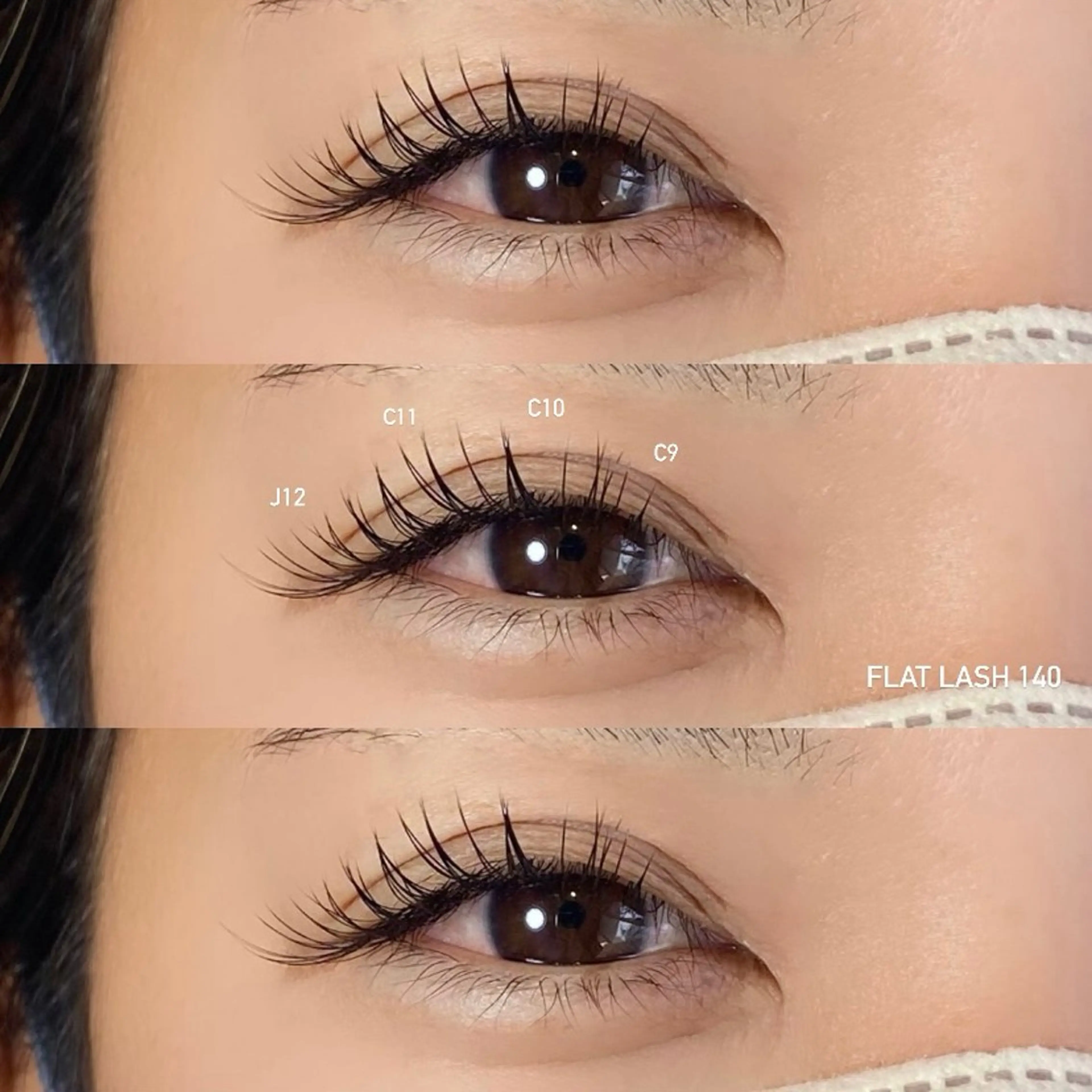 マツエク・マツパ and Laurel hinaのマツエク・マツパデザイン