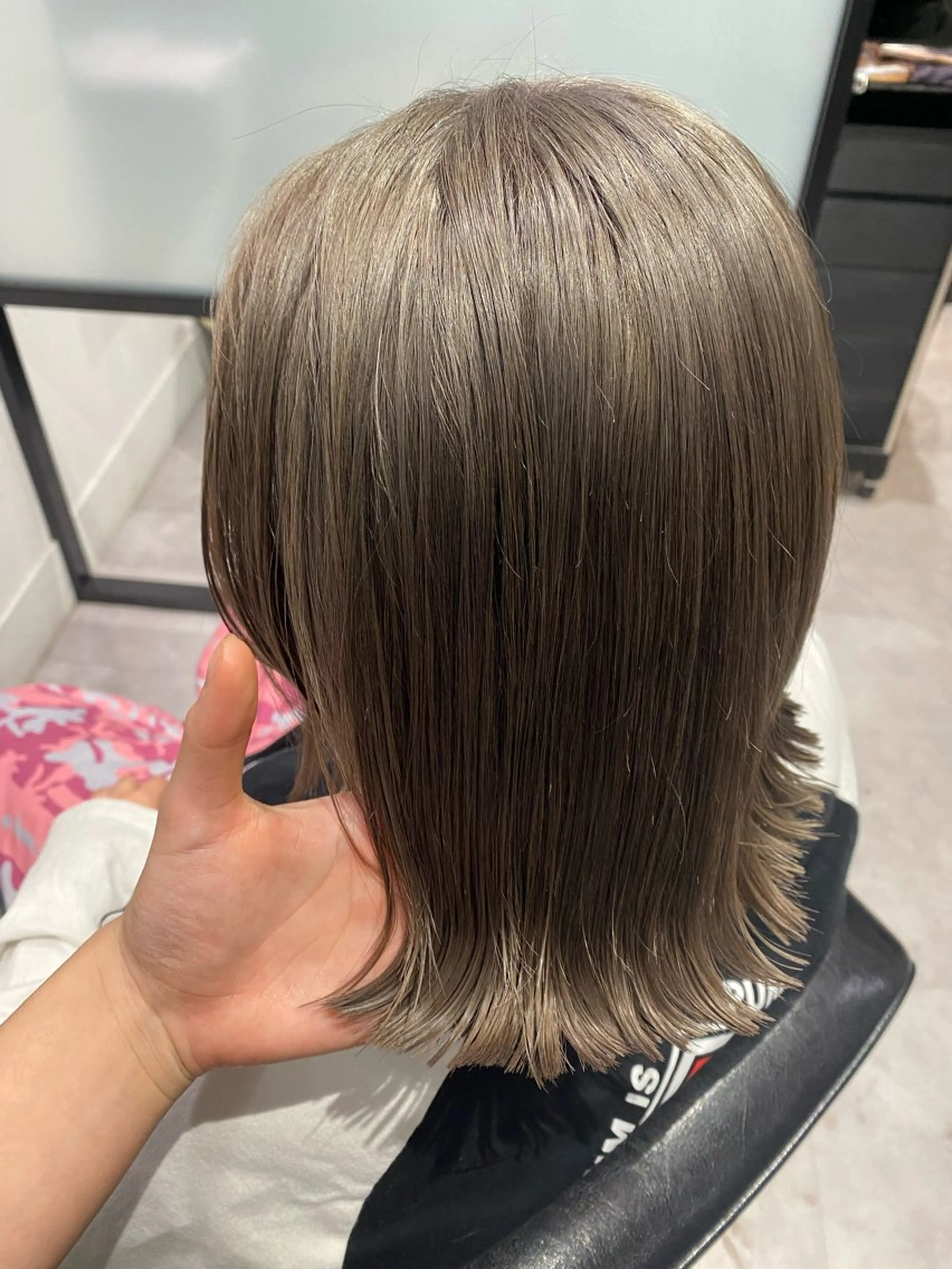 ミディアム カラー カット ヘアカラー 希優🌺ソムリエ /ブリーチ/カットのヘアスタイル