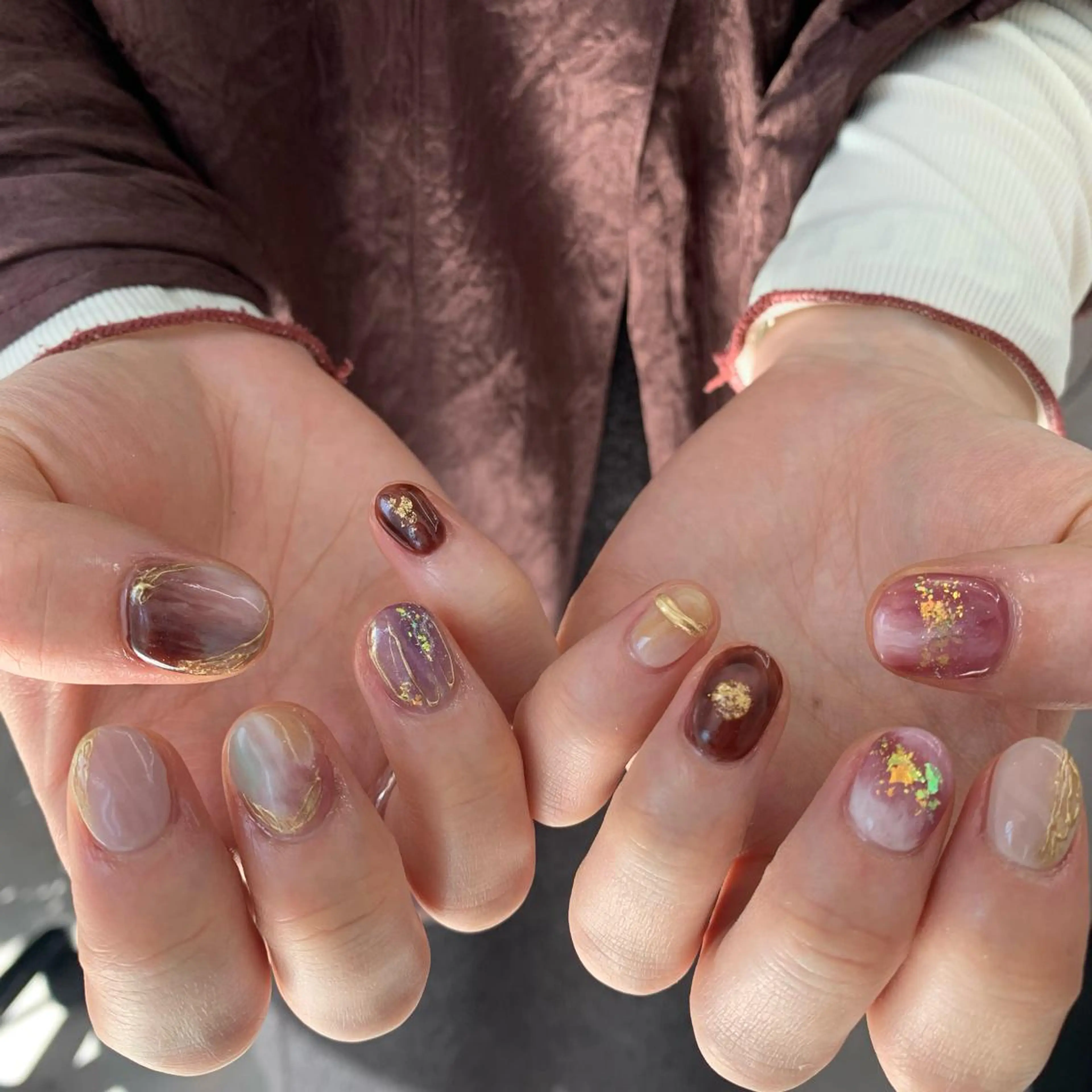 ネイル 春ネイル マキノ ユイのネイルデザイン