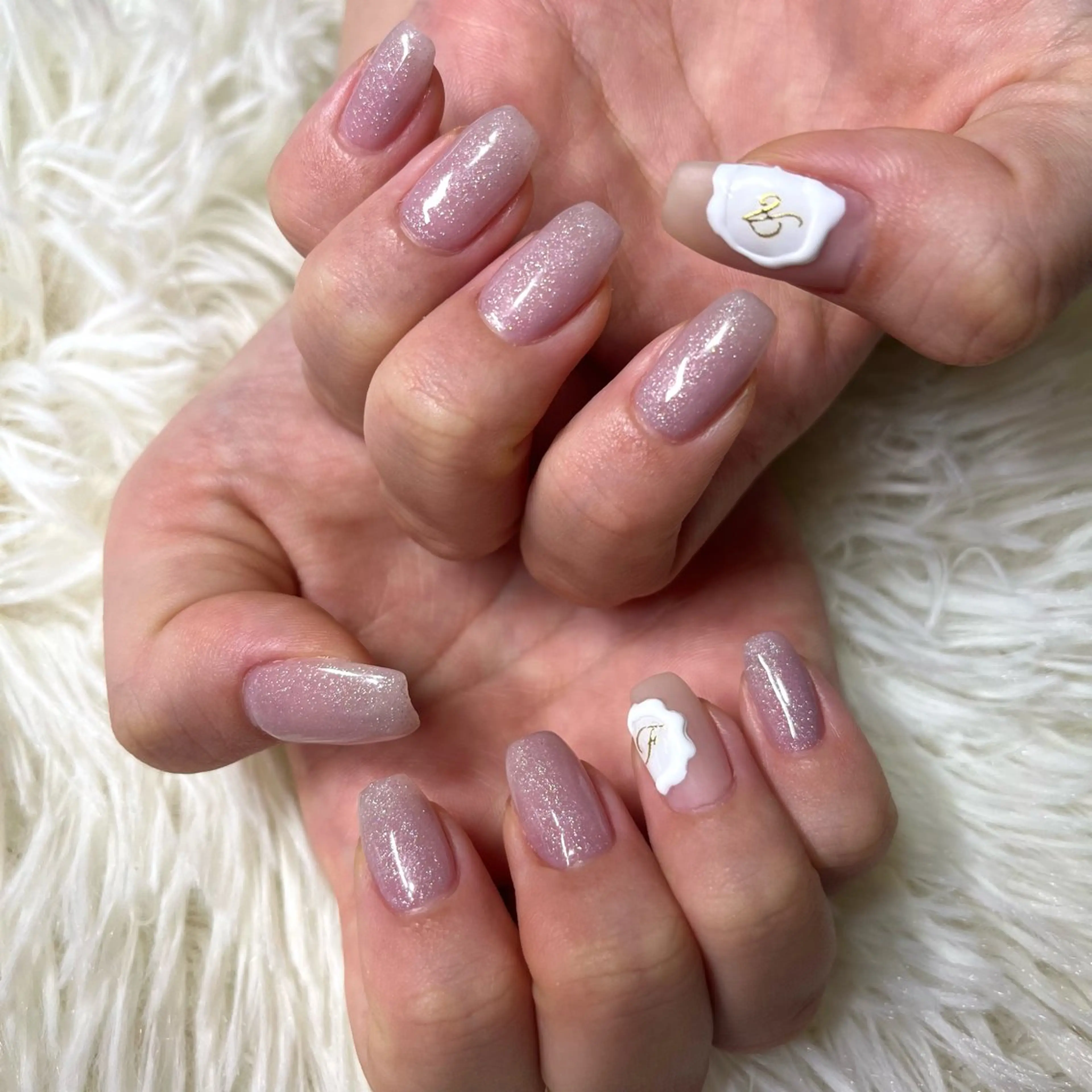 ミディアム THE464 the464のネイルデザイン