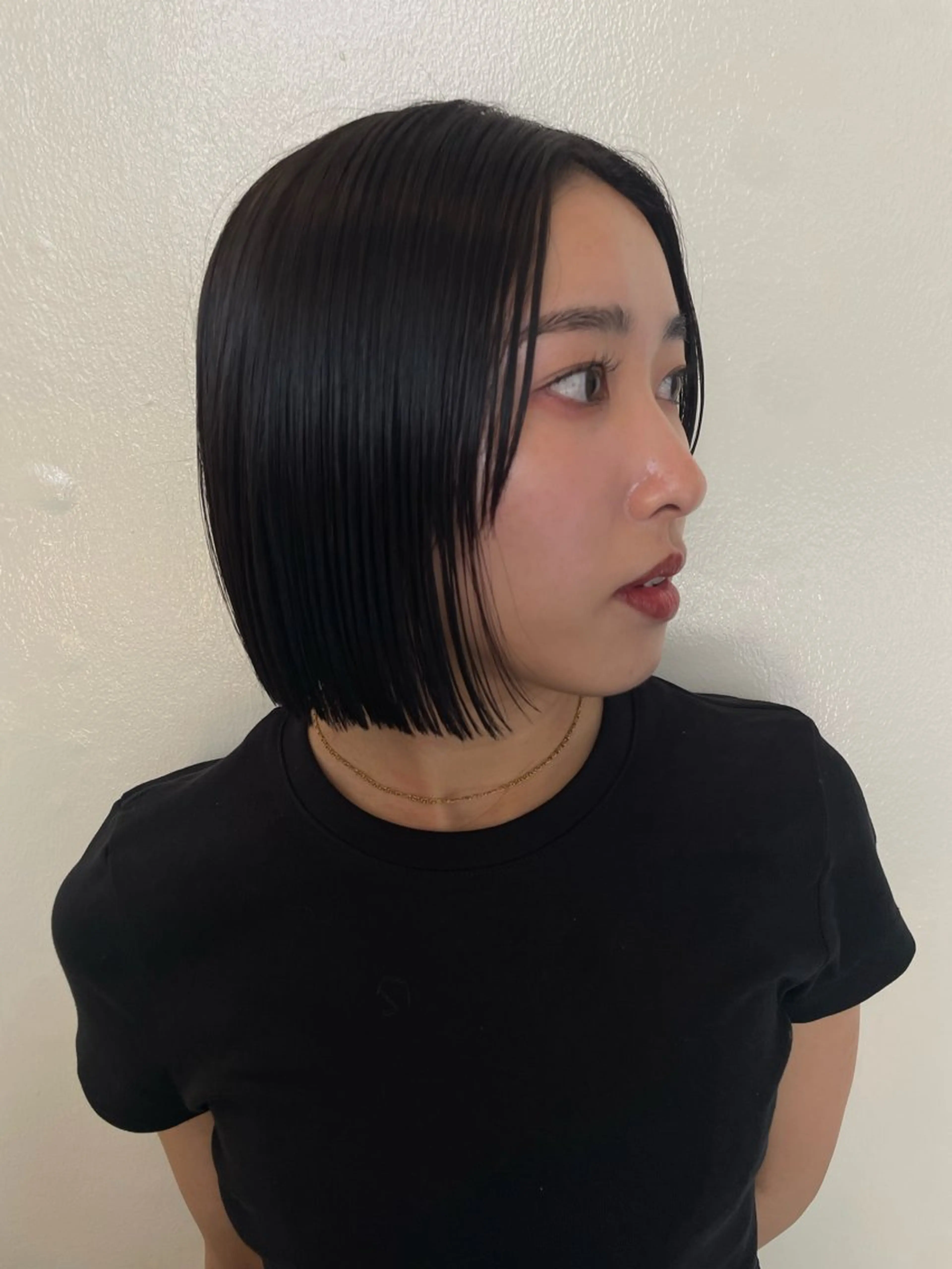 ショート カット ヘアカラー トリートメント レイヤー/ボブ/ 透明感カラー/ニワのヘアスタイル