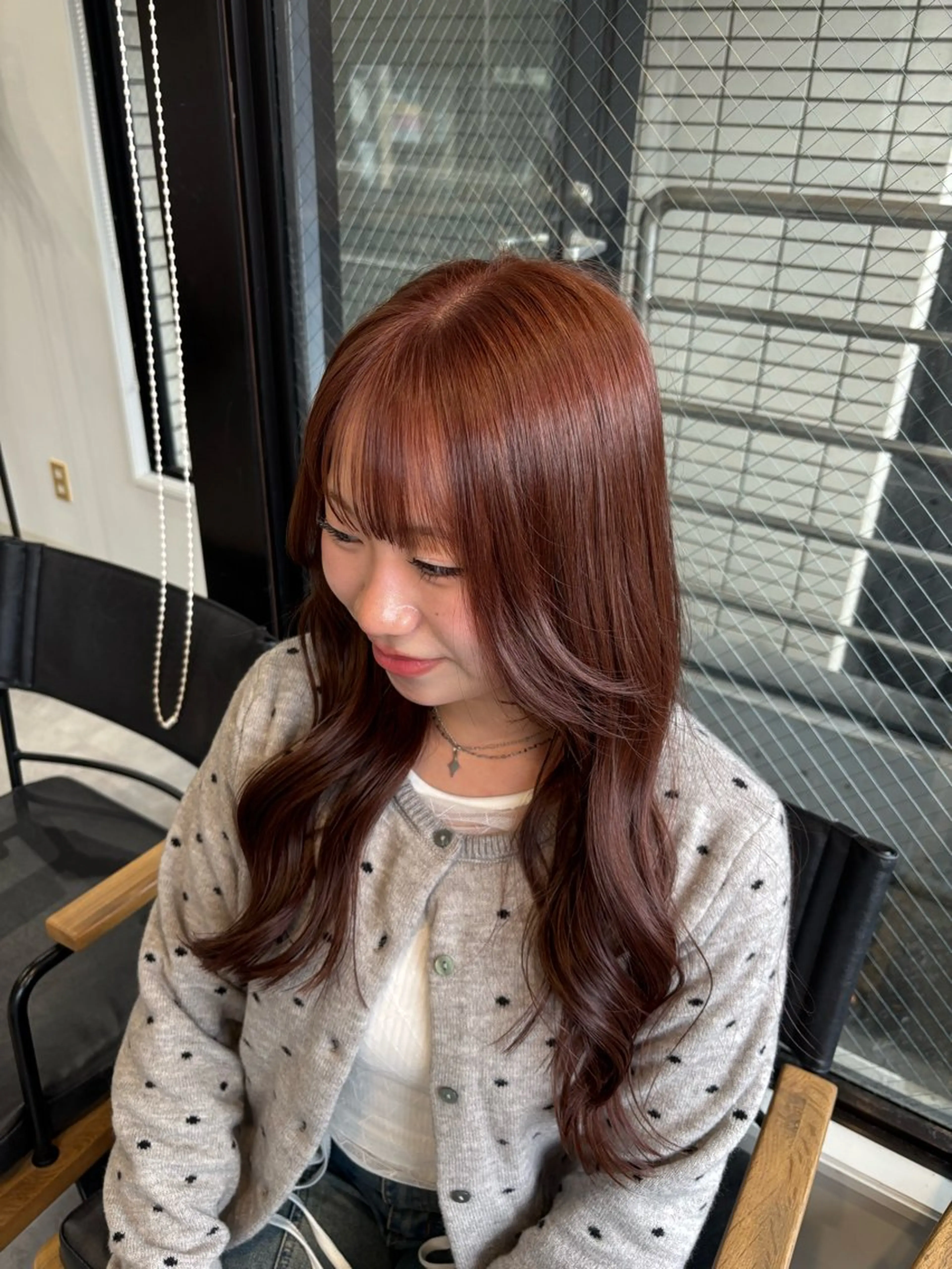 ロング 浦川 麗美のヘアスタイル