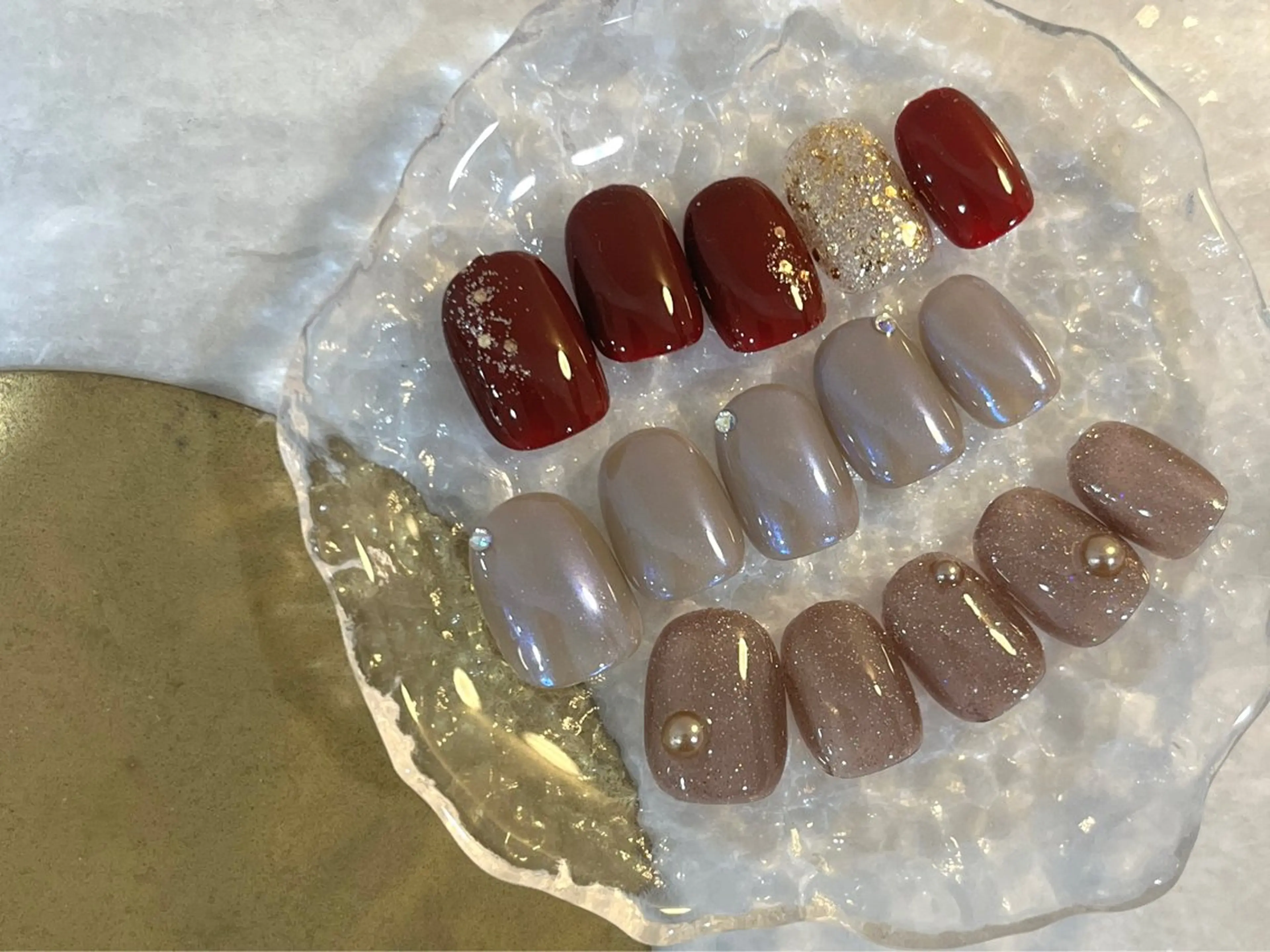 ネイル ハンドネイル 新宿ニュアンスネイル makotoのネイルデザイン