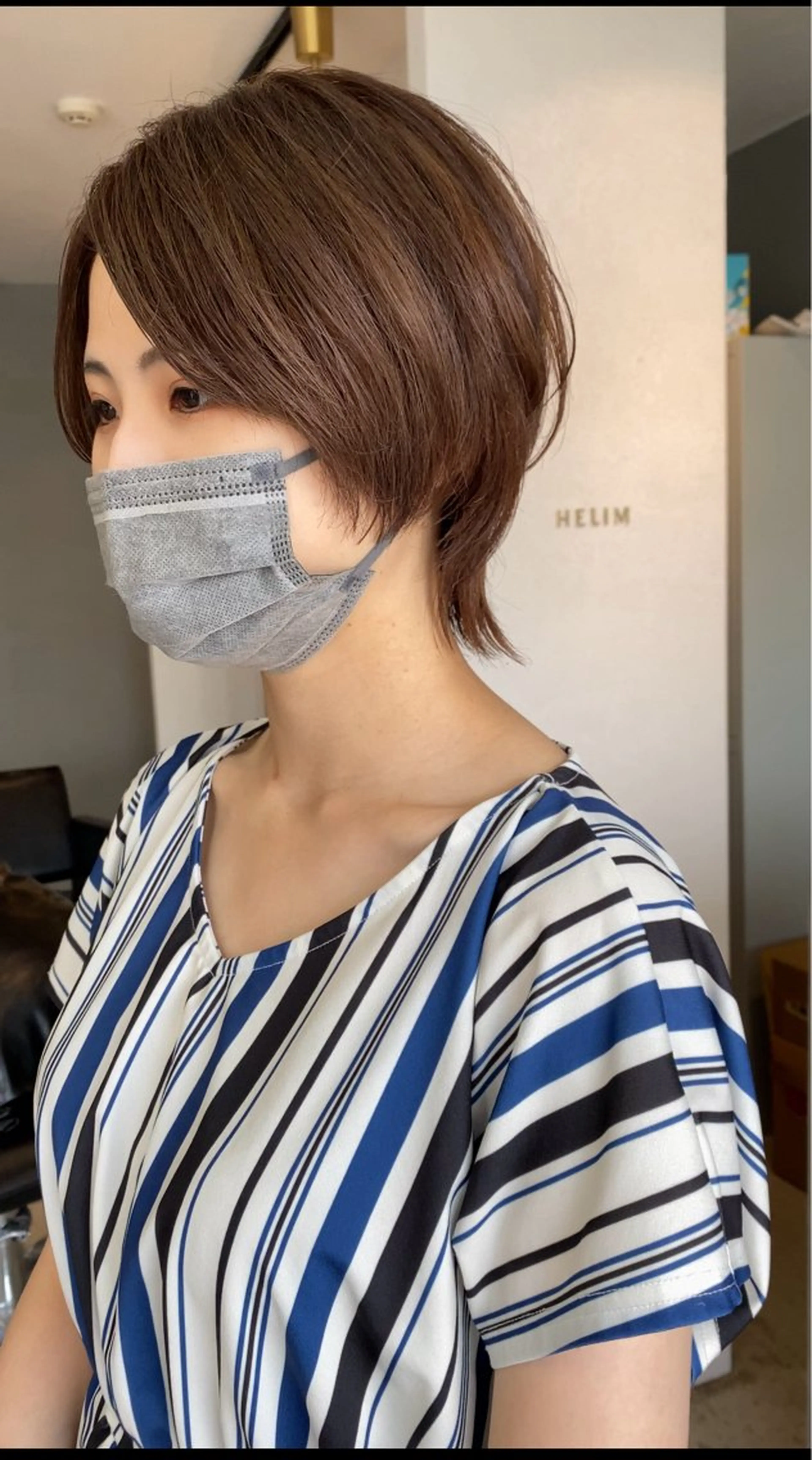 ショート カラー 🍀石川尚之🍀 HELIMのヘアスタイル