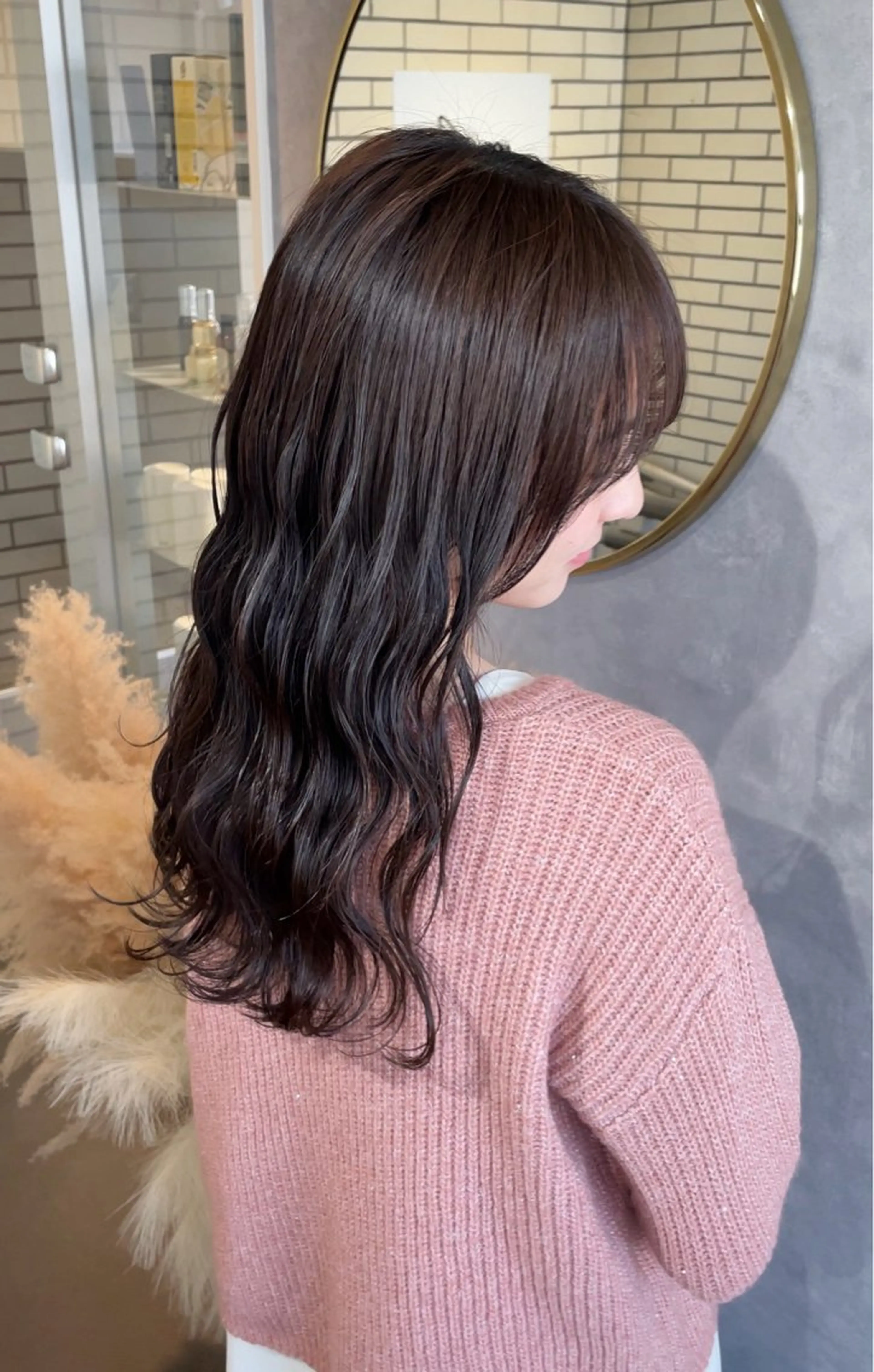 ロング ボブ レイヤーカット 黒田 優里 🎀🫧のヘアスタイル