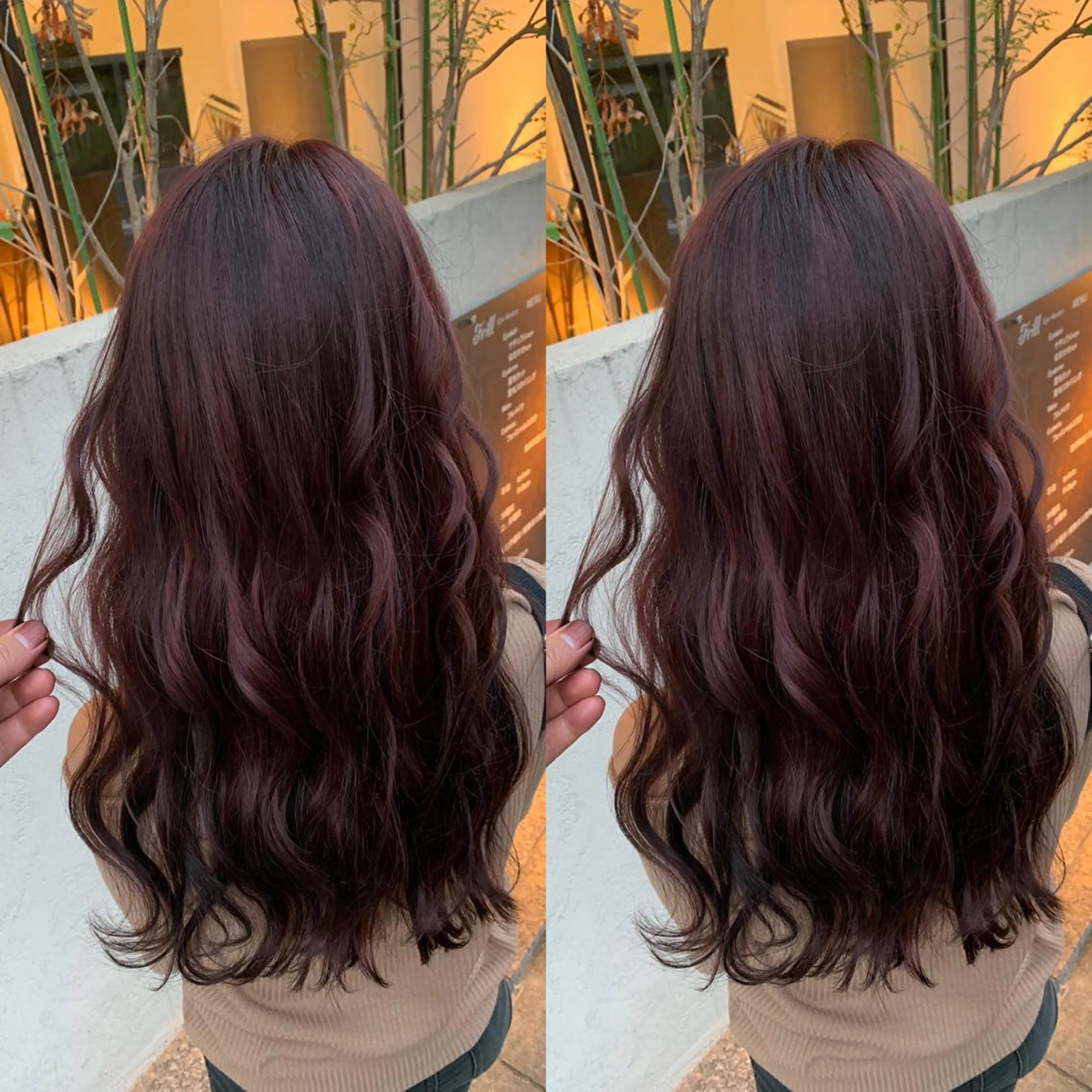 ロング カラー ブリーチ ケアブリーチ ダブルカラー ピンクカラー バイオレットカラー ヘアカラー 似合わせ/ブリーチ カラー.岡田友仁のヘアスタイル