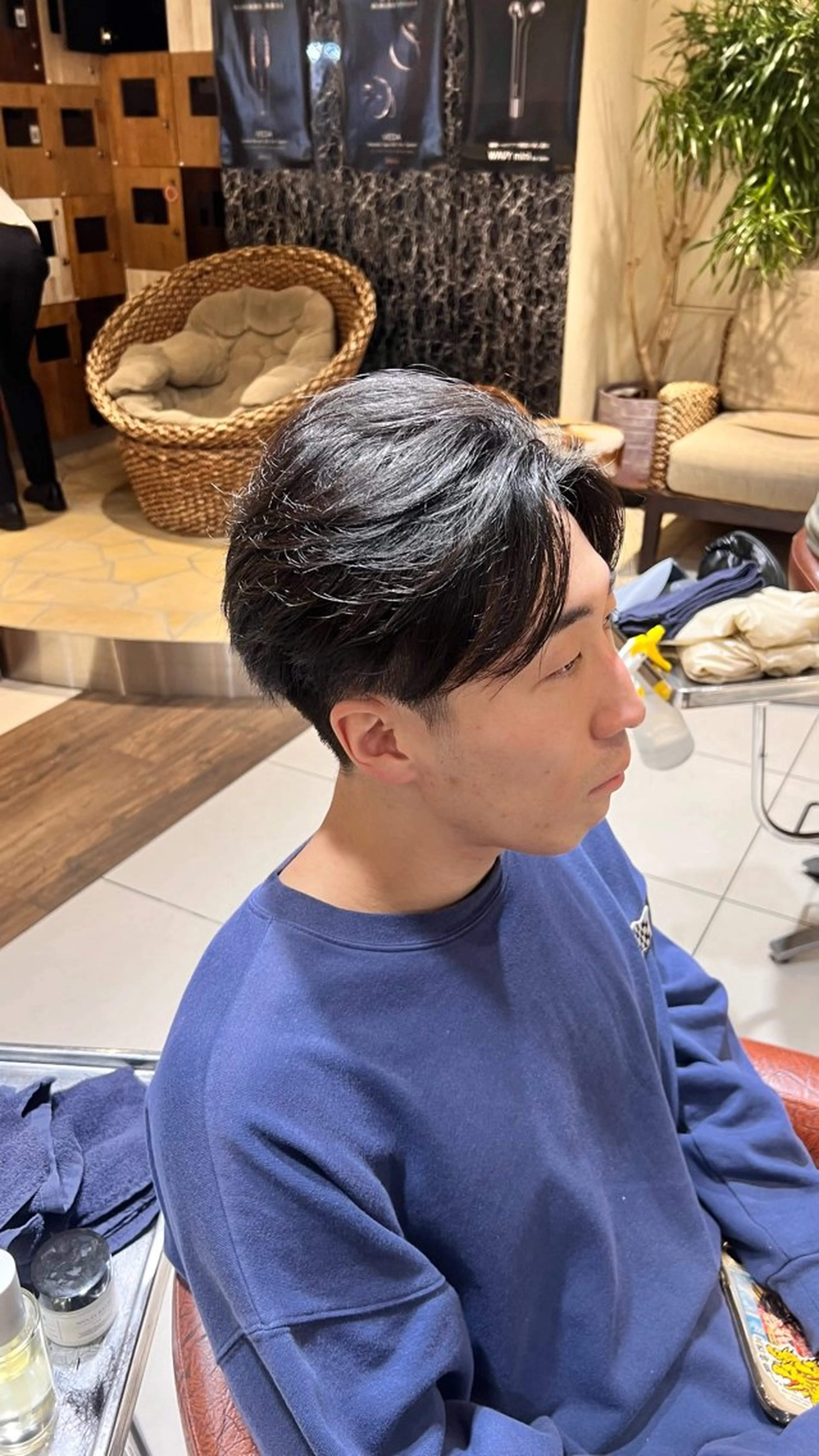 ショート メンズ カット 新宿/メンズパーマ/ メンズ特化/和田瑞生のヘアスタイル