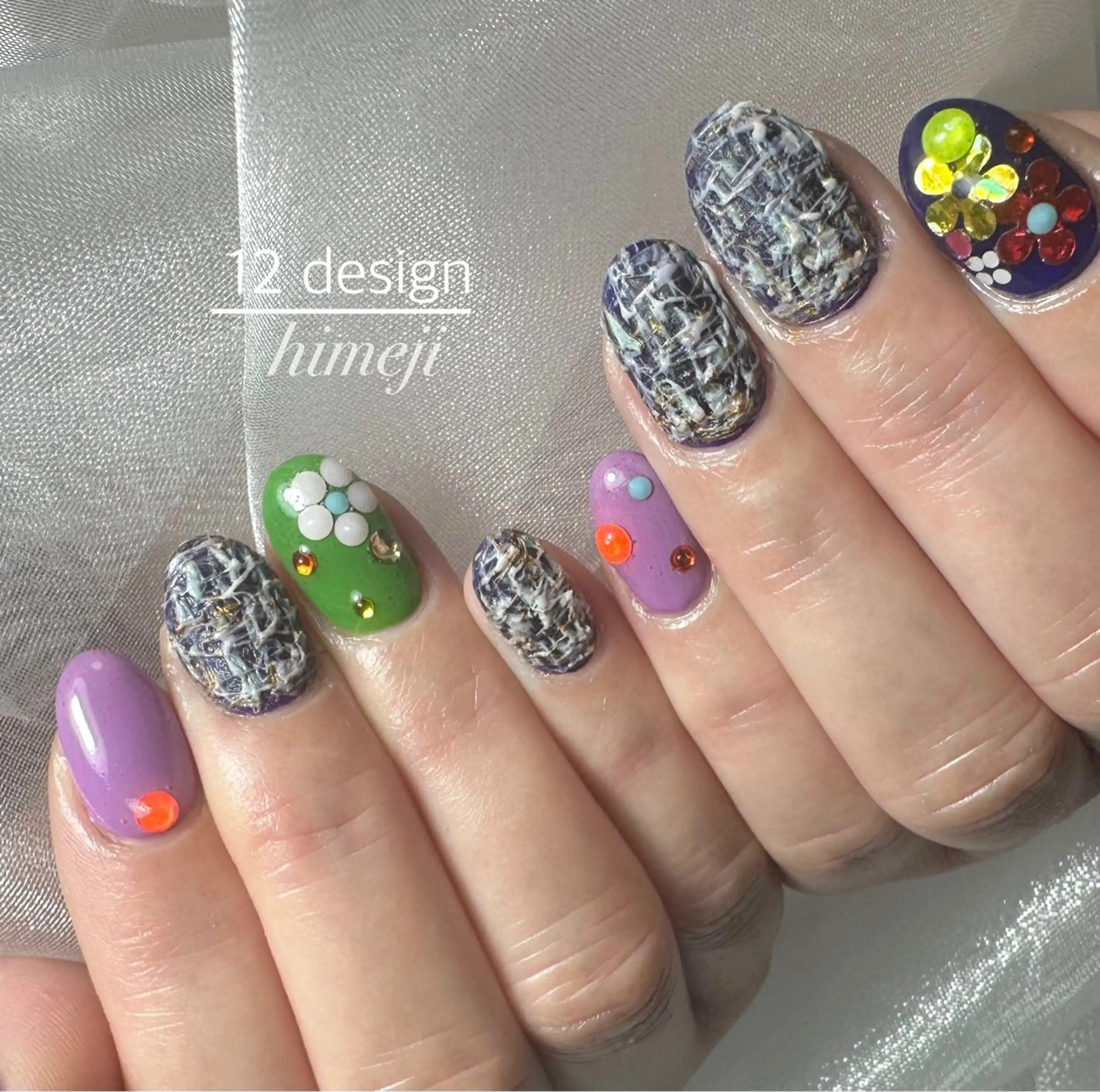 ネイル 12 designのネイルデザイン