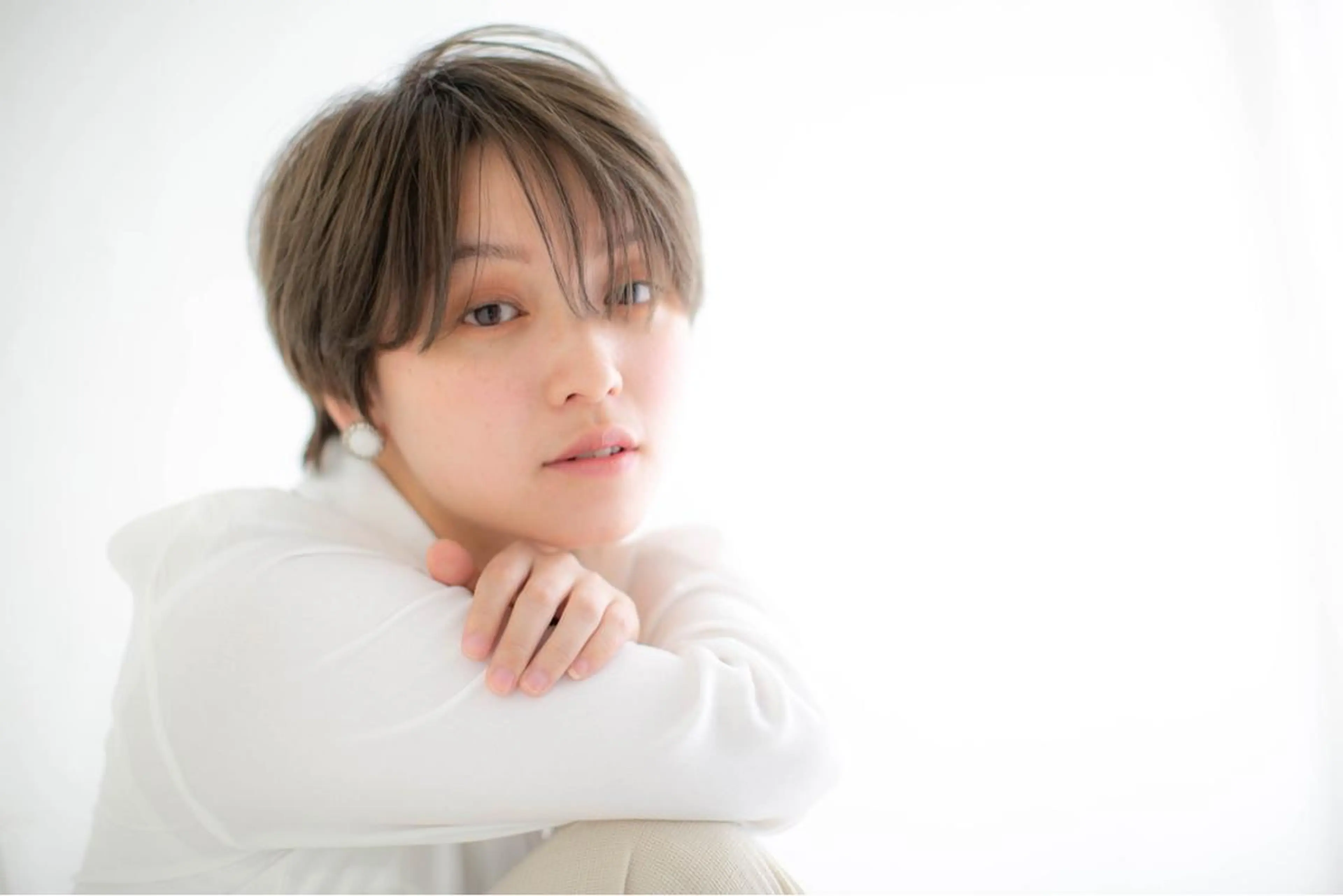 トリートメント 髪質改善ストレート、 カラー清野雄大のヘアスタイル