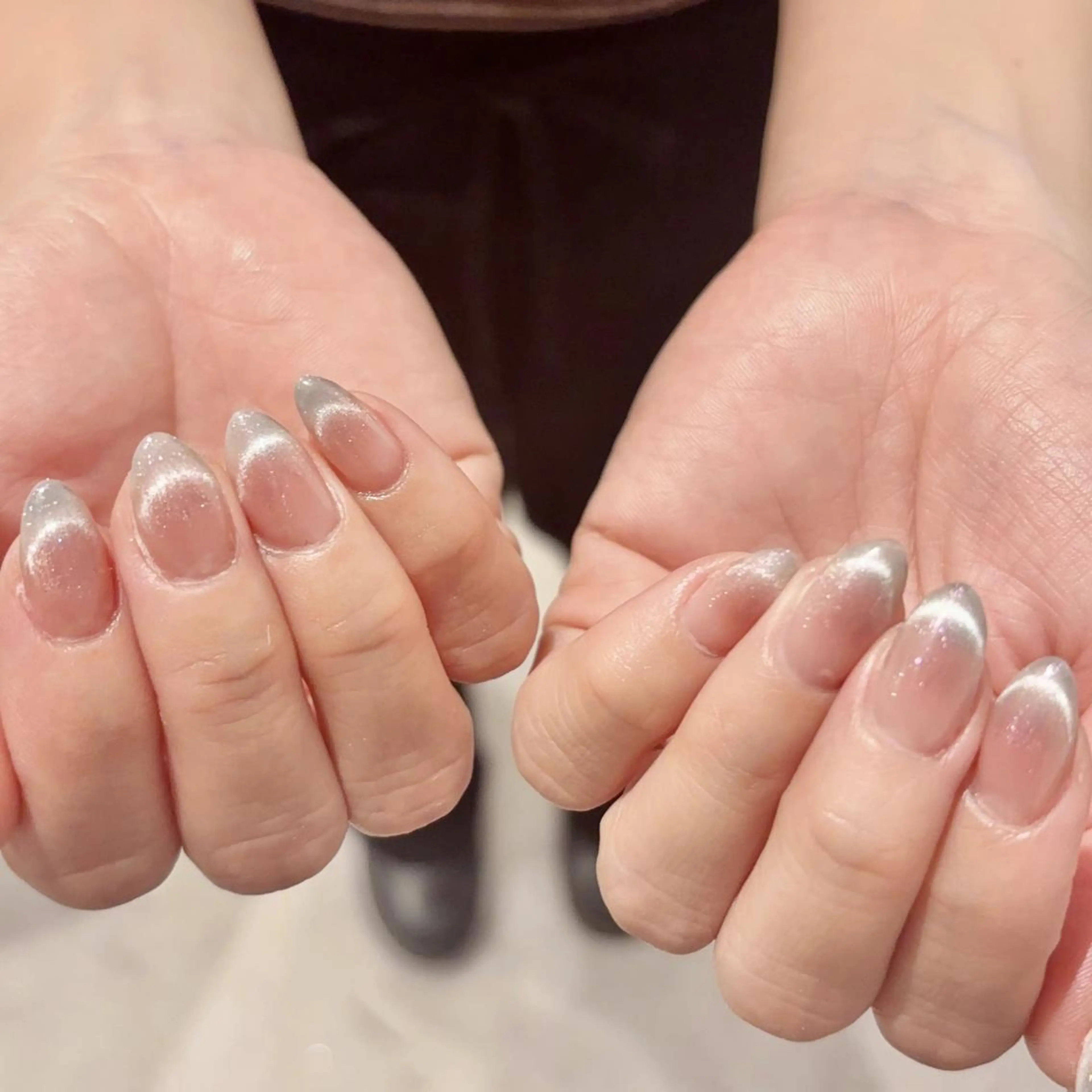 ネイル 🍑長さだし ワンホン💅モモコのネイルデザイン