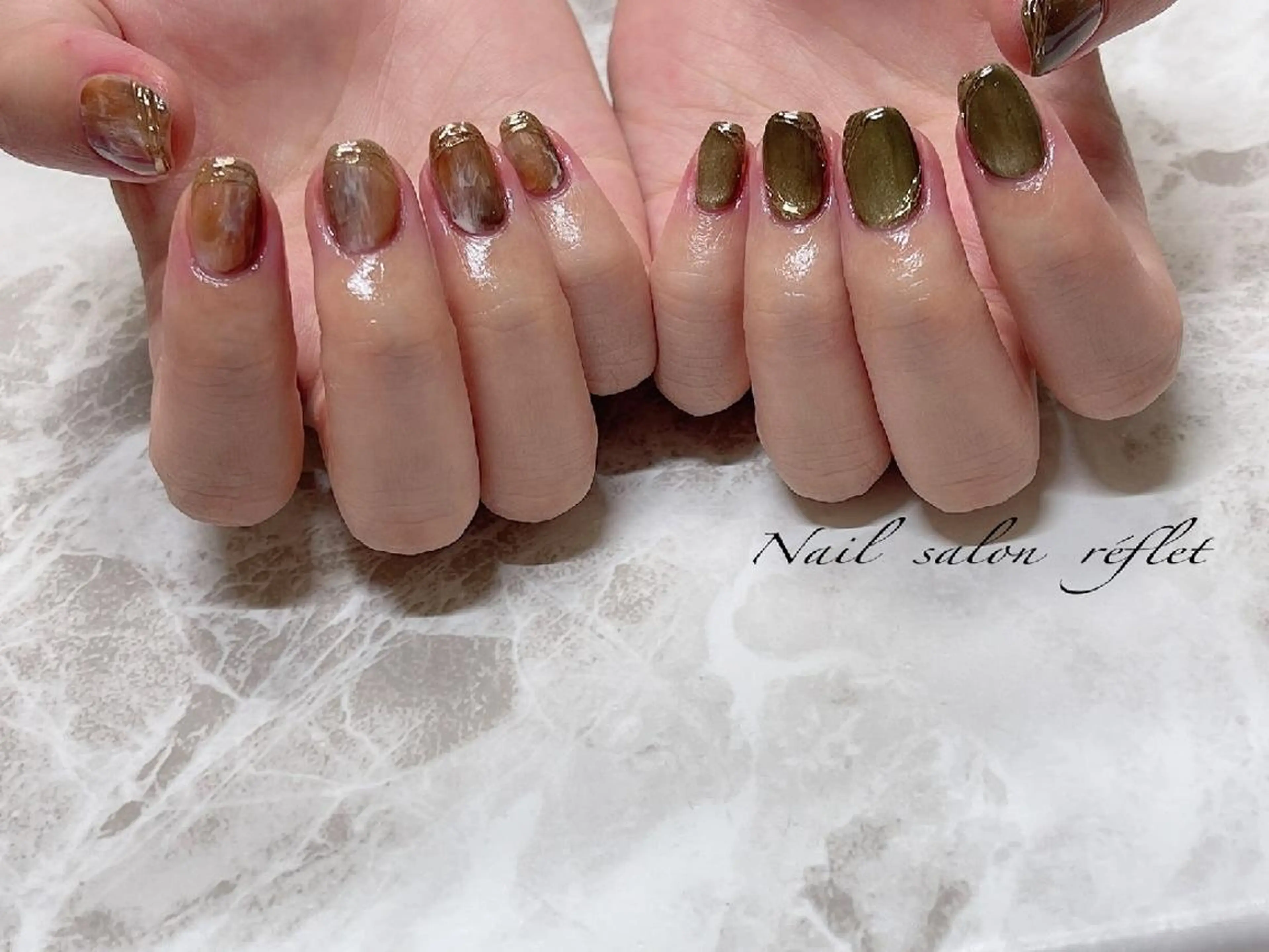 ネイル ハンドネイル Nailsalon Lebelのネイルデザイン