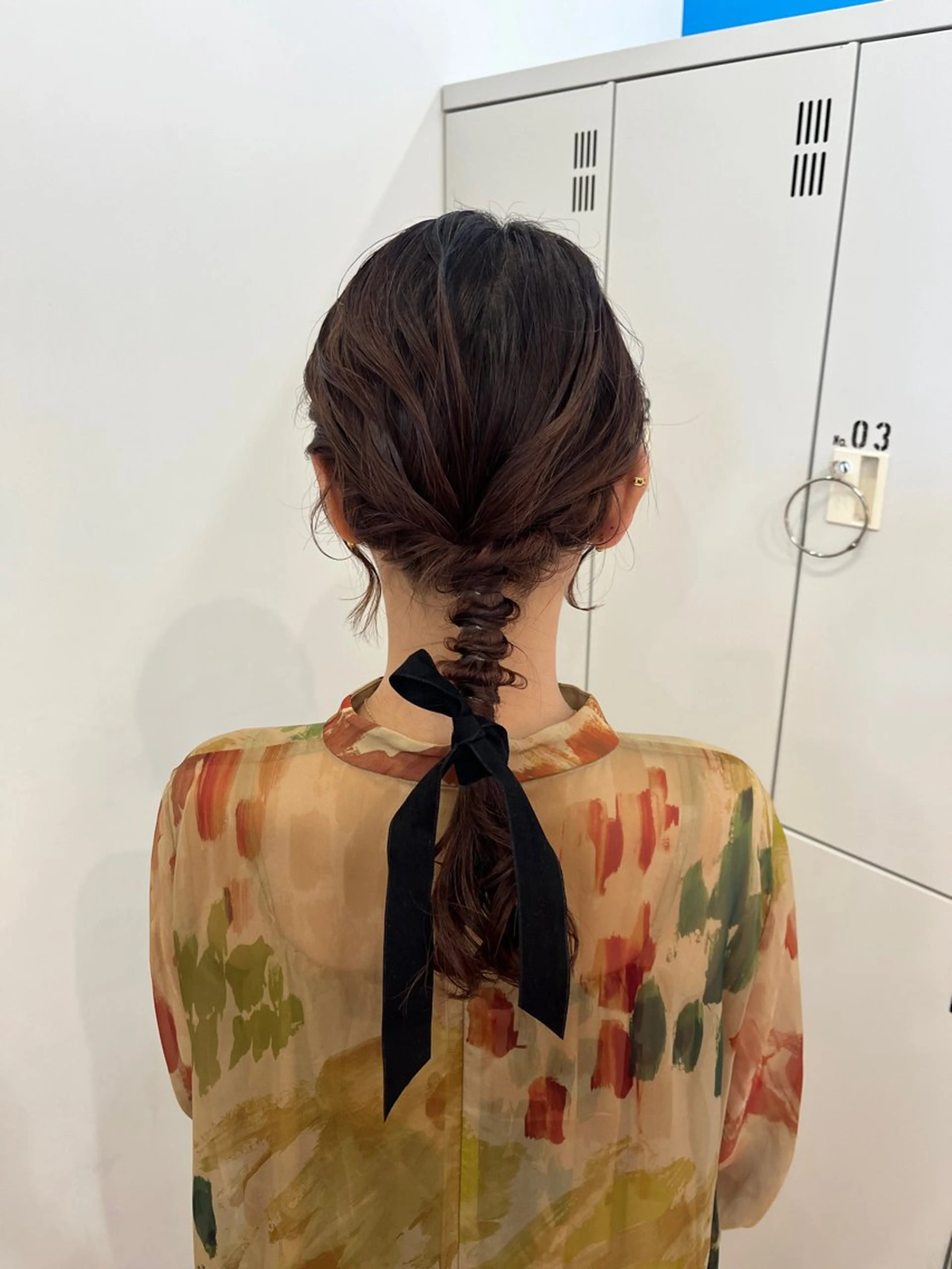 ミディアム ヘアアレンジ 結婚式・ブライダル ヘアセット FENICE on the beach所属・タニ ヒナタの眉毛・アイブロウイメージ