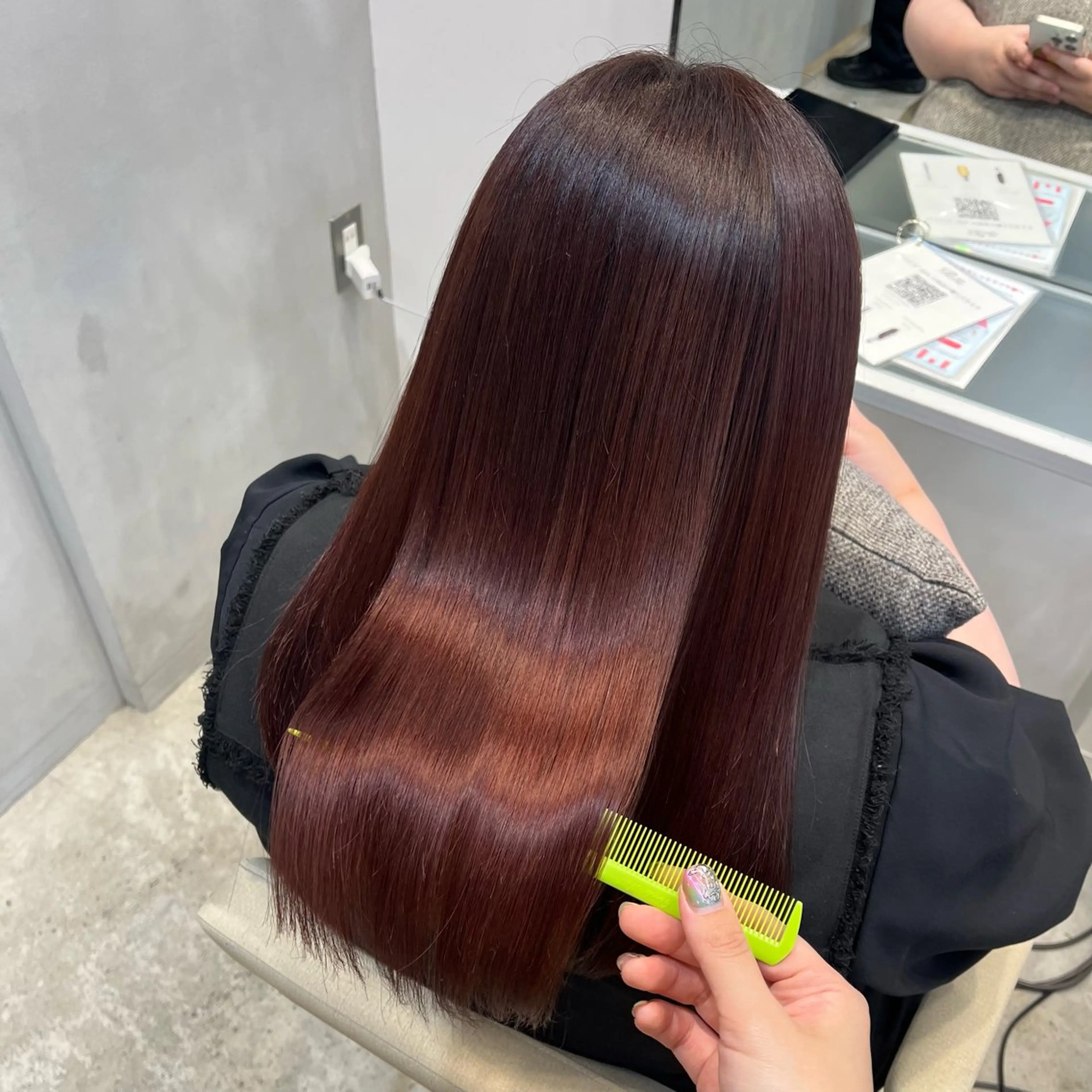 ロング ヘアカラー トリートメント Kaede🍁 FILMS 渋谷のヘアスタイル