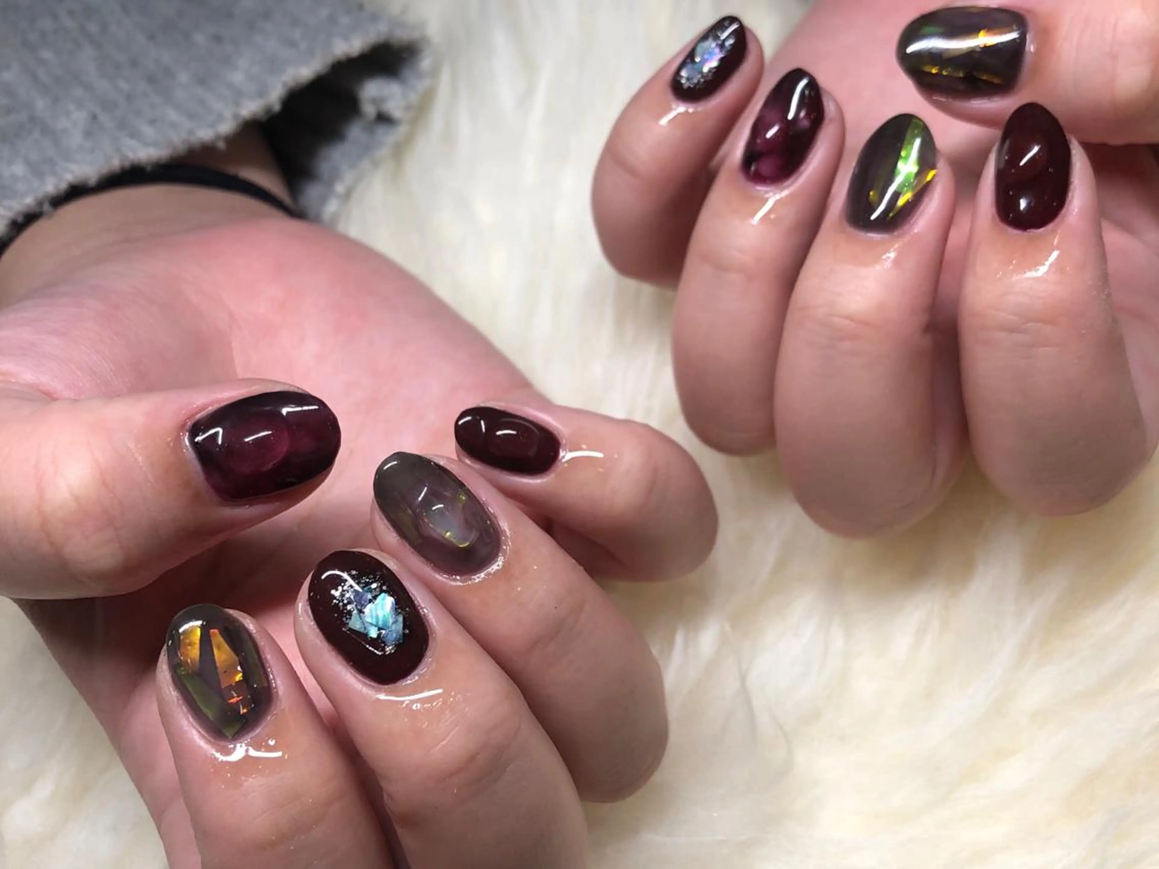 ネイル ニュアンスネイル ハンドネイル ëmma nail_ by chulaのネイルデザイン