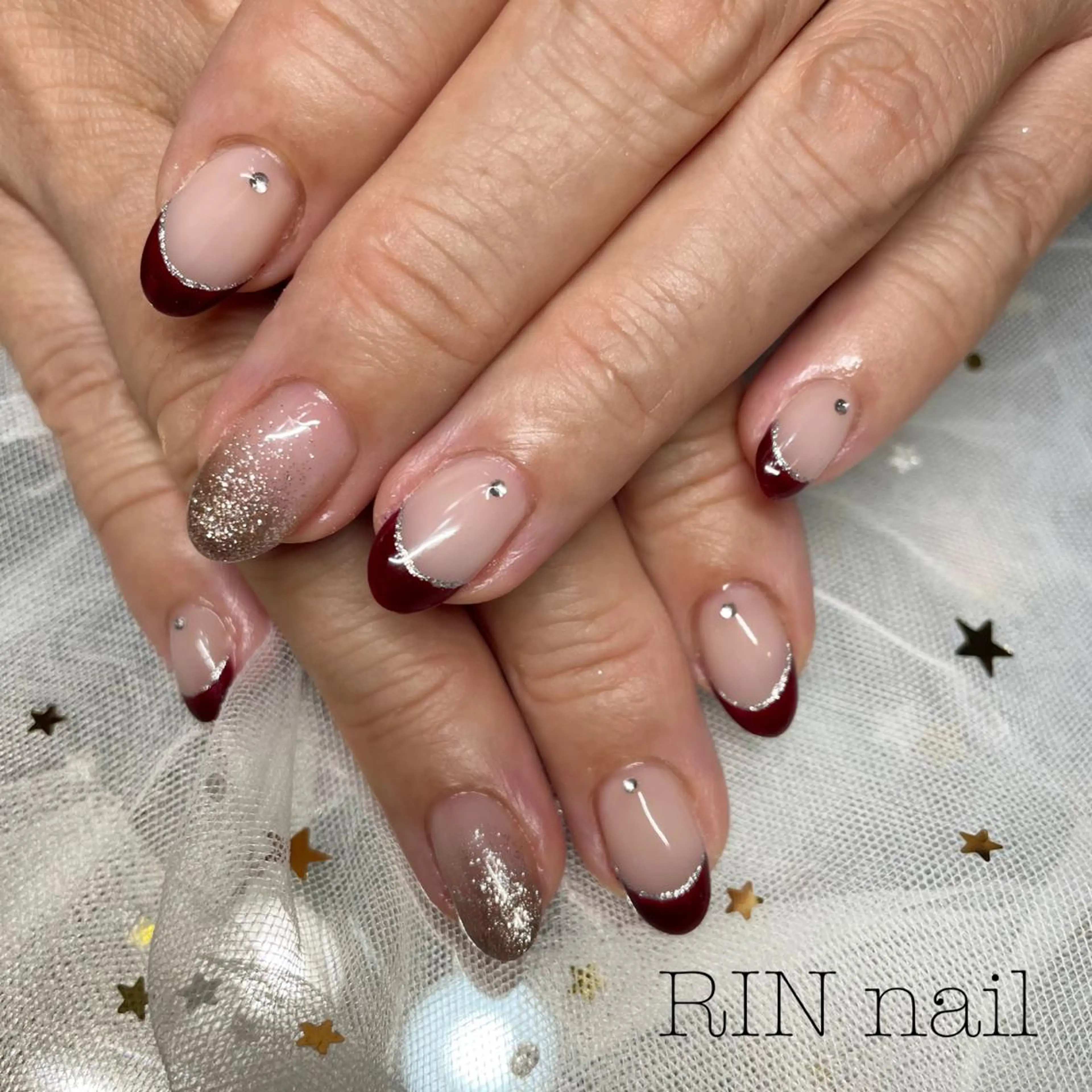 ネイル ハンドネイル ハンドケア RIN HOMEnailのネイルデザイン