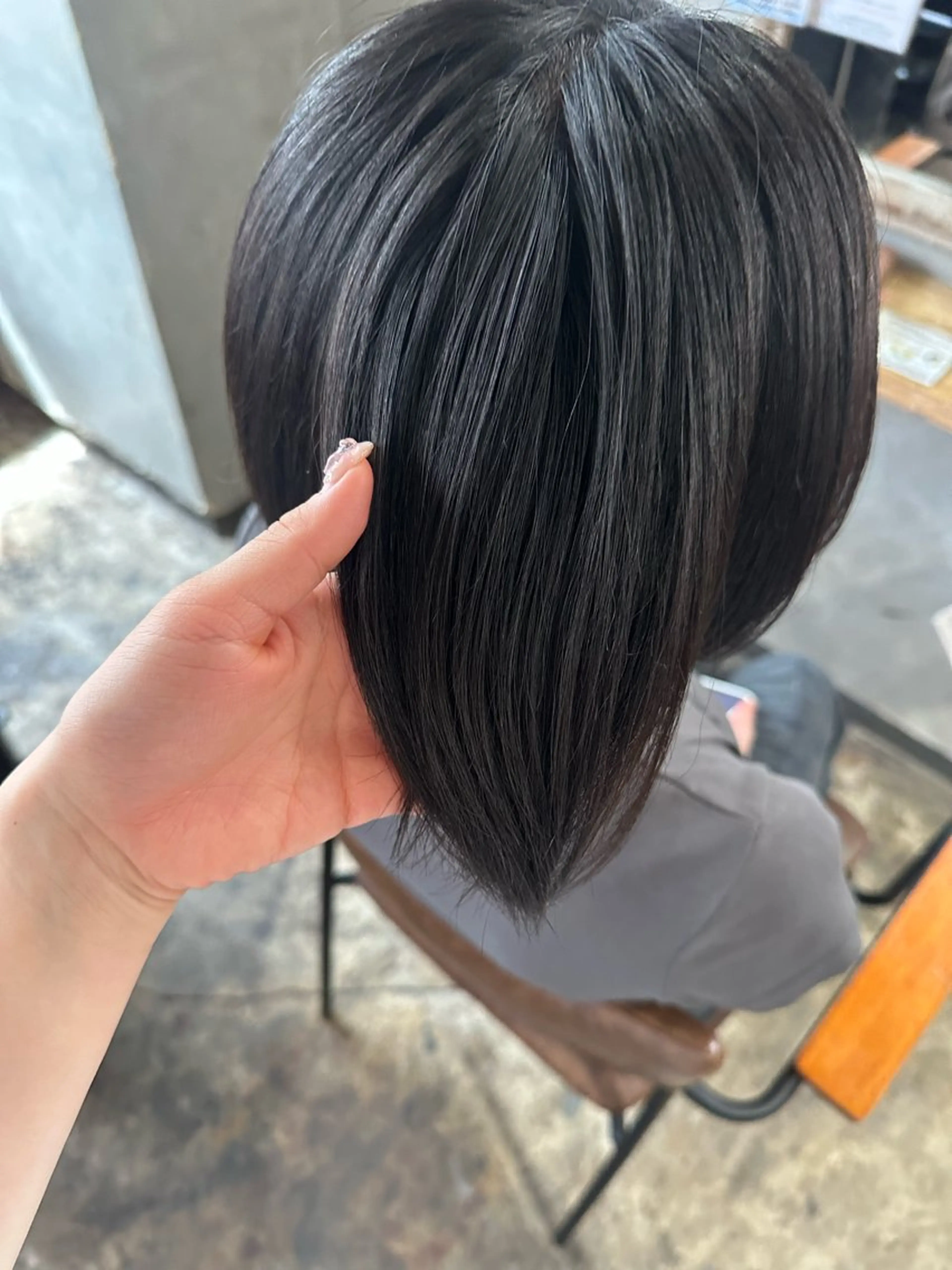 ショート カラー riho🎀 / 梅田美容室のヘアスタイル