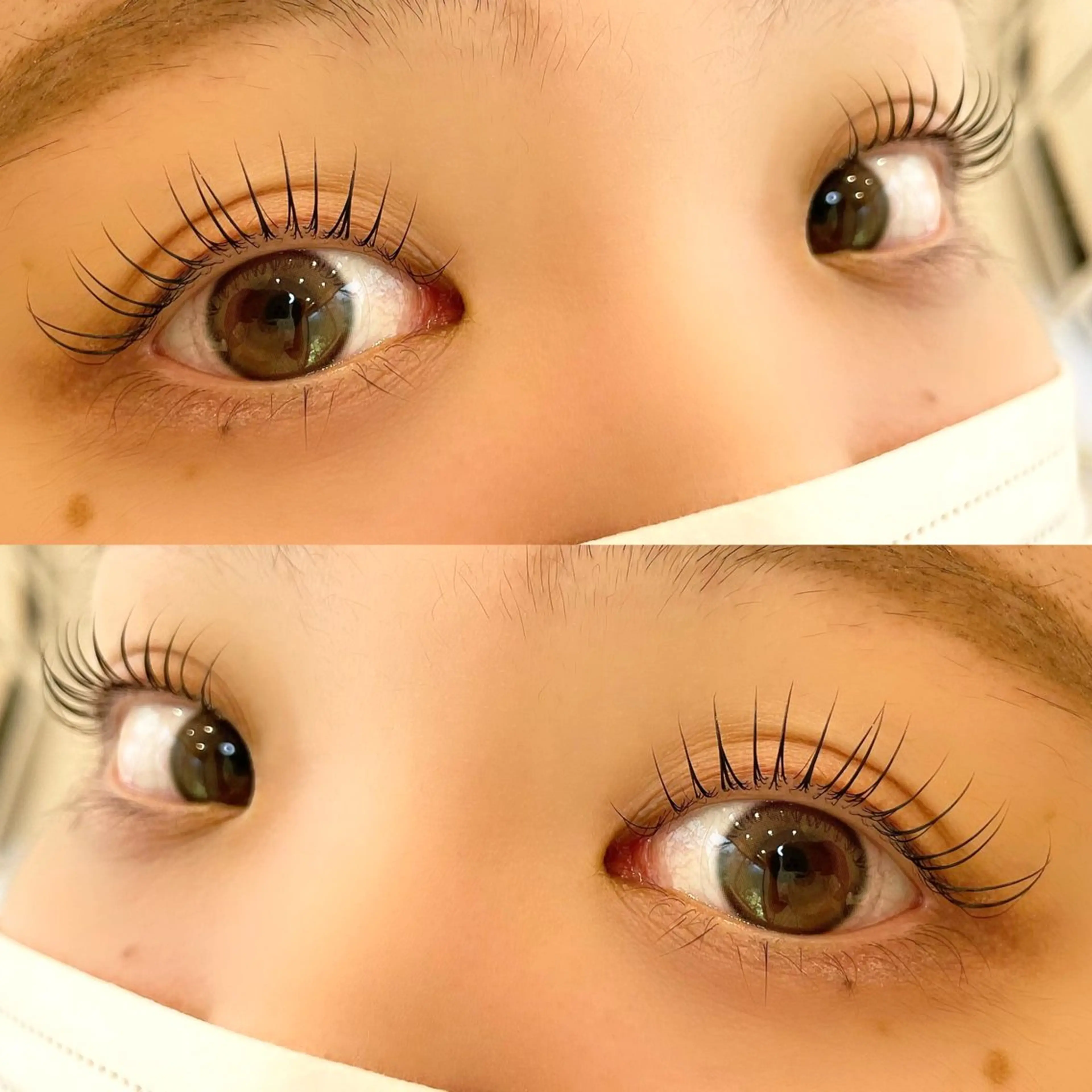 マツエク・マツパ 一重×まつ毛パーマ 💕丸島 夏名🐰🍀のマツエク・マツパデザイン