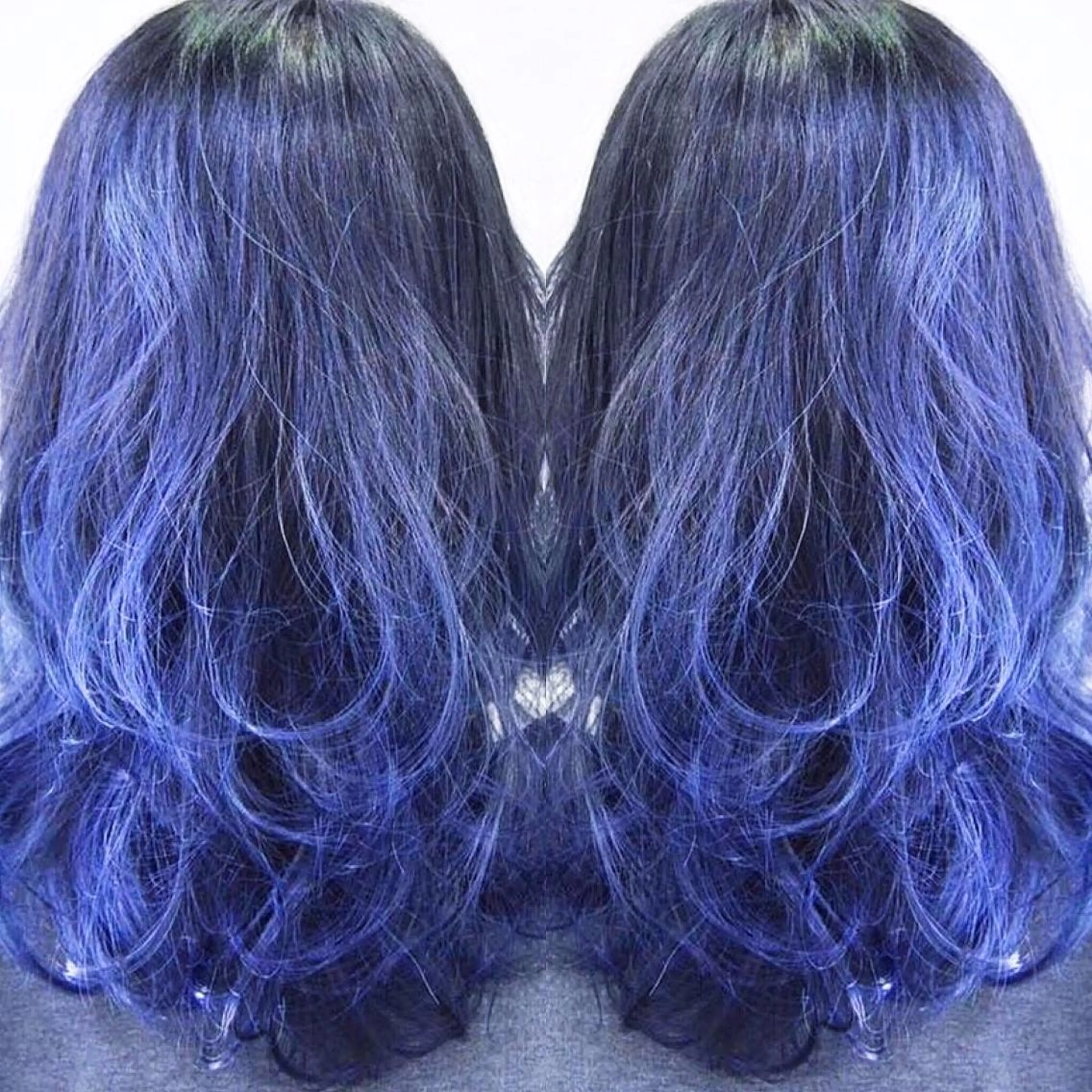 セミロング カラー ヘアアレンジ 及川シゲル 髪質改善講師のヘアスタイル