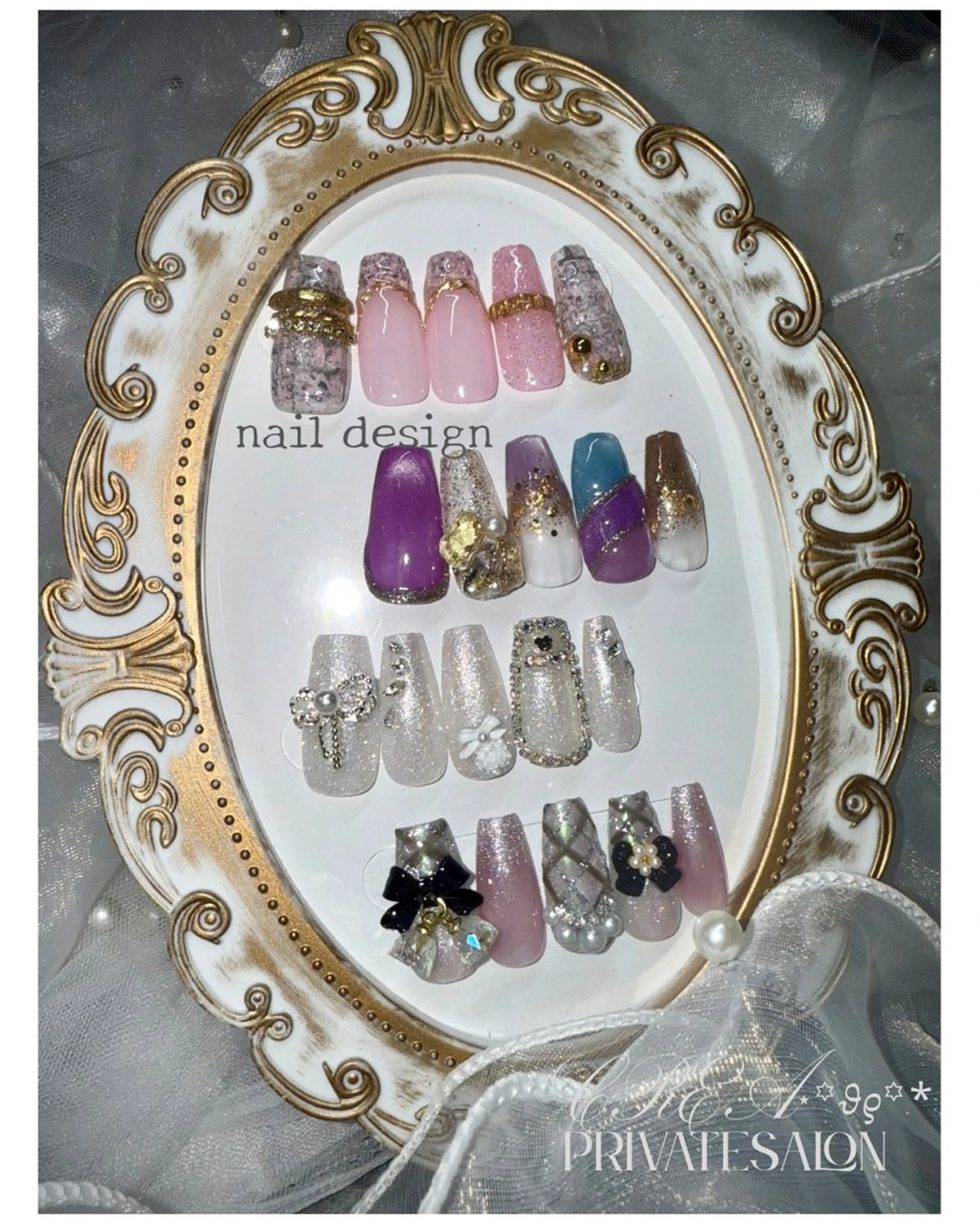ネイル ハンドネイル CREA nailsalonのネイルデザイン