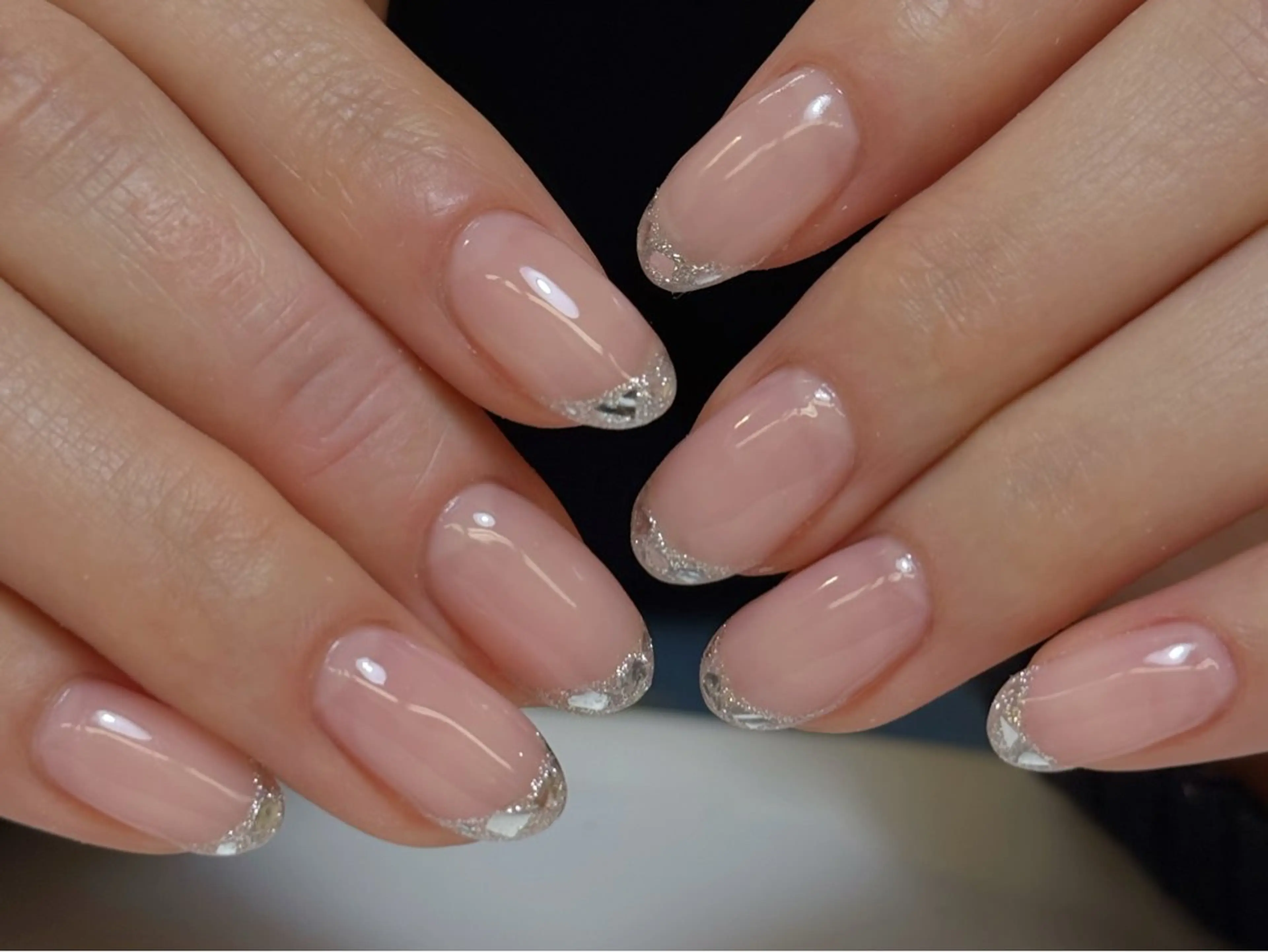 ネイル チークネイル フレンチネイル 韓国ネイル マグネットネイル 持ち込み ハンドネイル Hi nail🎀 池袋kozueのネイルデザイン