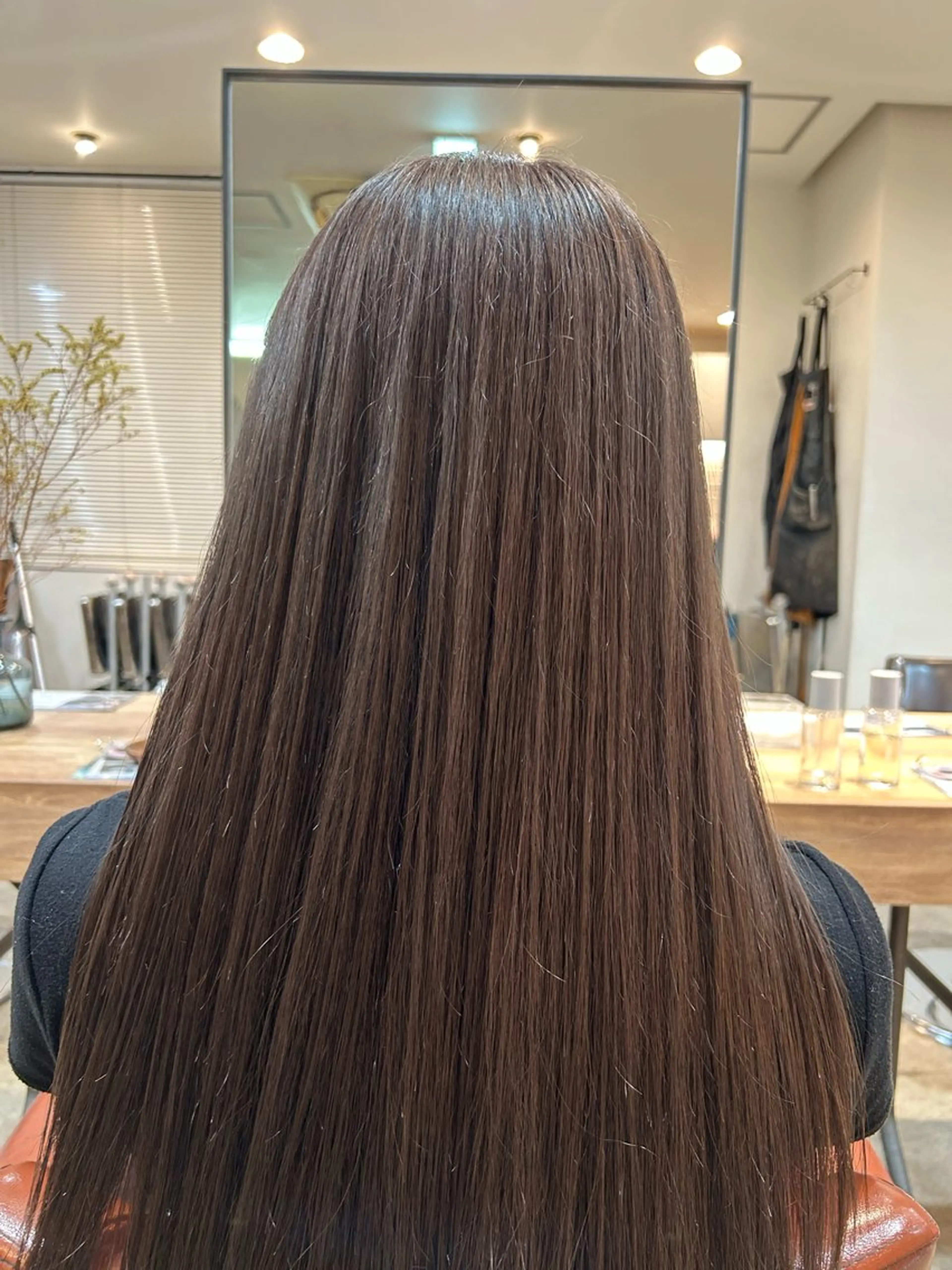 ロング カラー ブラウンカラー hair brace 智之のヘアスタイル