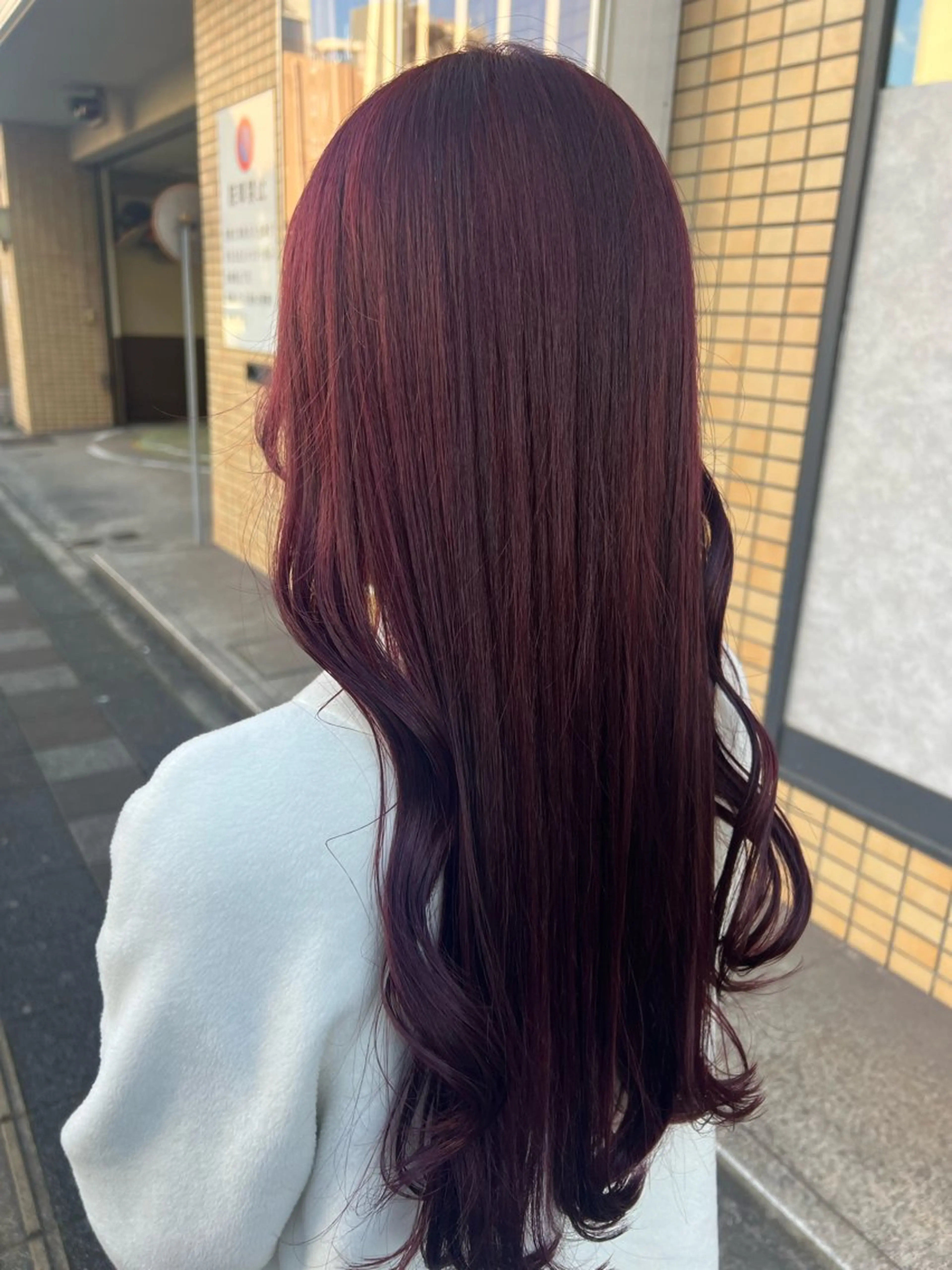 ロング カット ヘアカラー トリートメント yuuna. 🪽のヘアスタイル