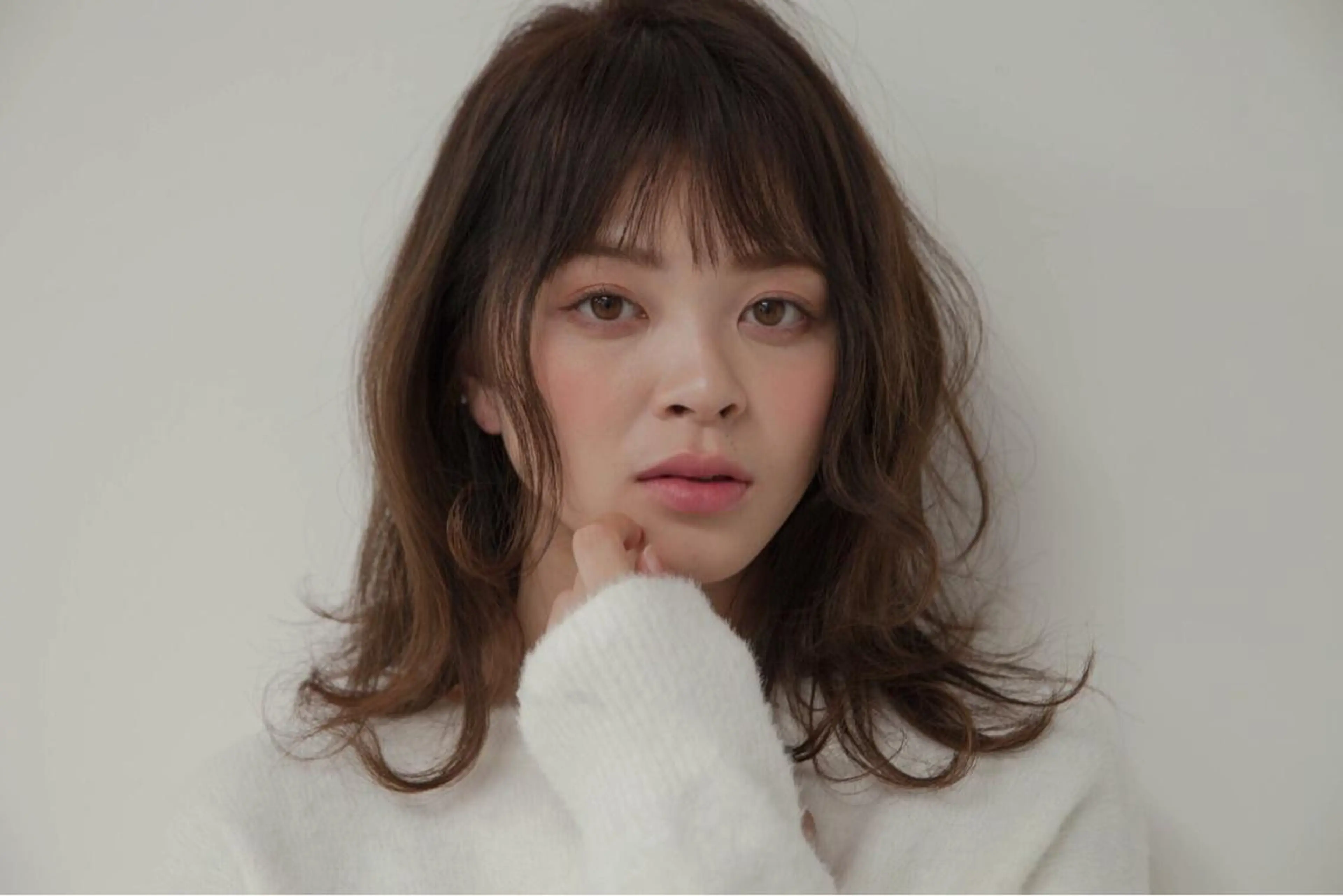 ミディアム 髪質改善 髪質改善カラーゆうひのヘアスタイル