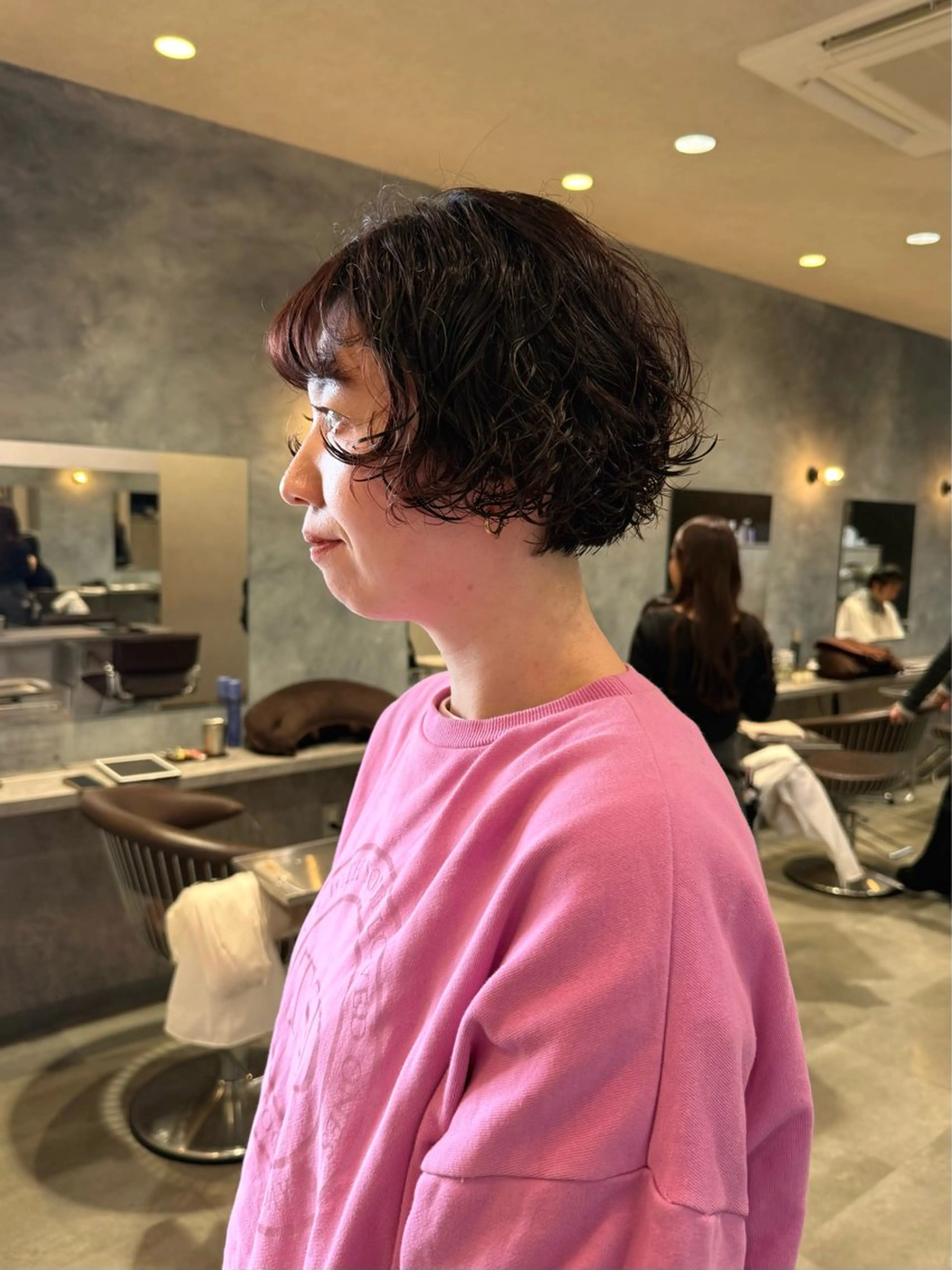 ショート topa所属・山元 くるみのヘアスタイル