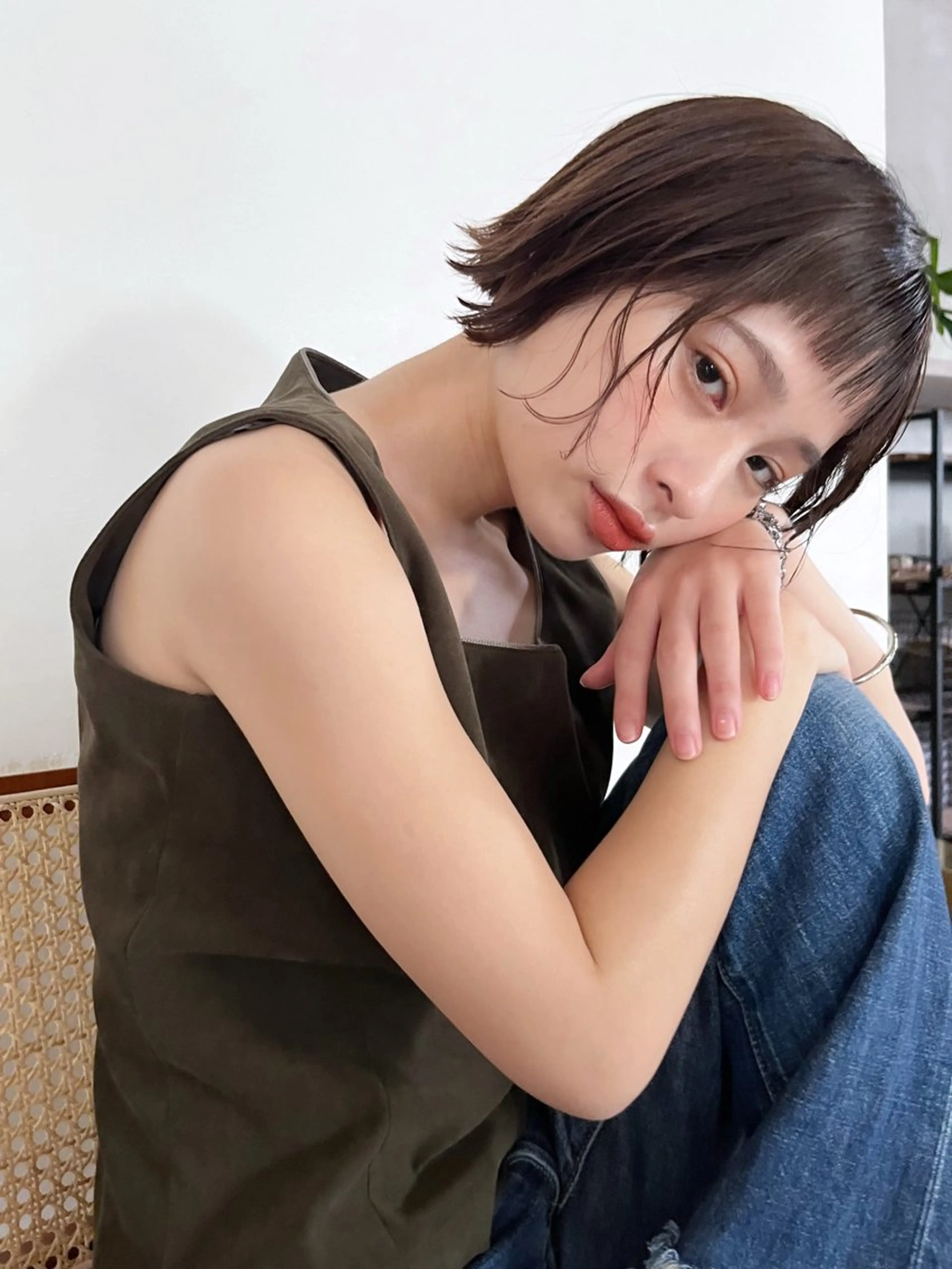 🎁5月限定急募🎁✨カットモデル✨️ボブ（ボブレイヤー）カット+シャンプー+ブロー+オーガニックヘッドケア付き☆☆☆の写真