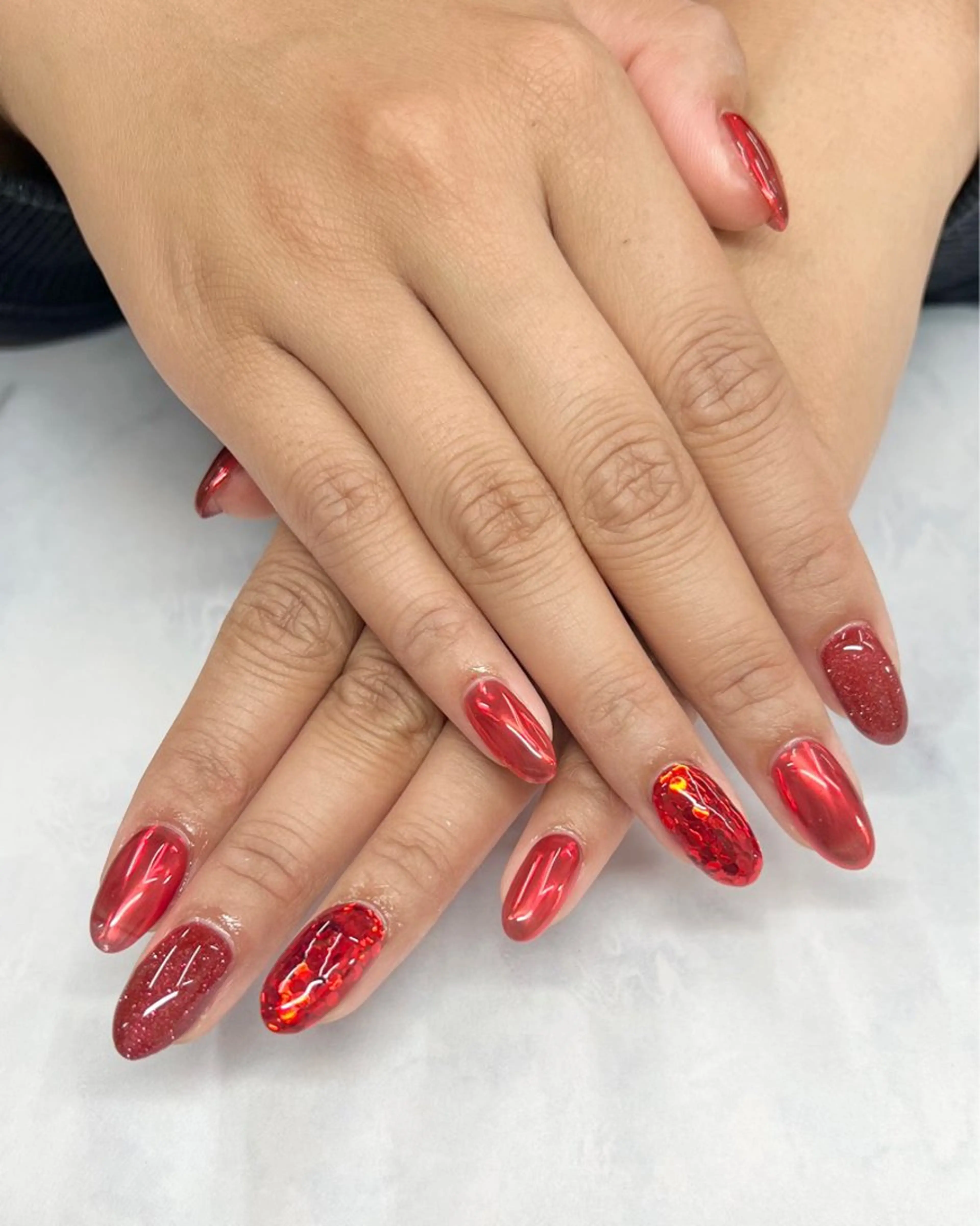 ネイル AISAフィル× ハードモチ最強のネイルデザイン